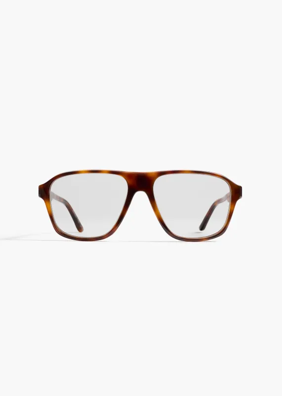 KHAITE x Oliver Peoples 1978RX in Dark Mahogany sold by KHAITE