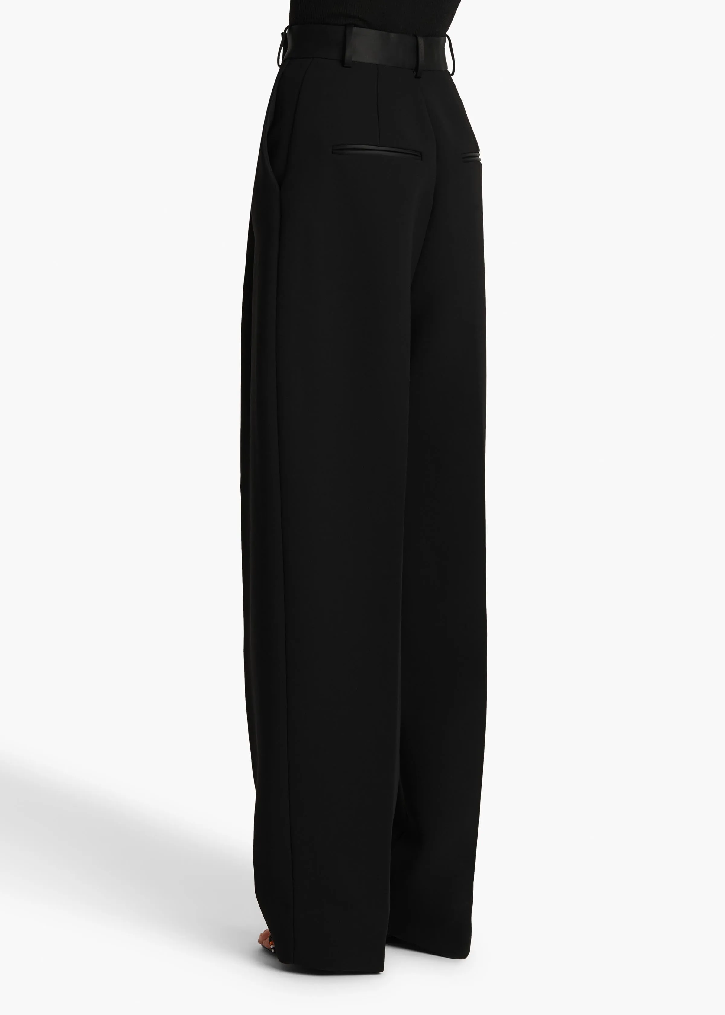 Cullen Pant in Black sold by KHAITE product image thumbnail 4