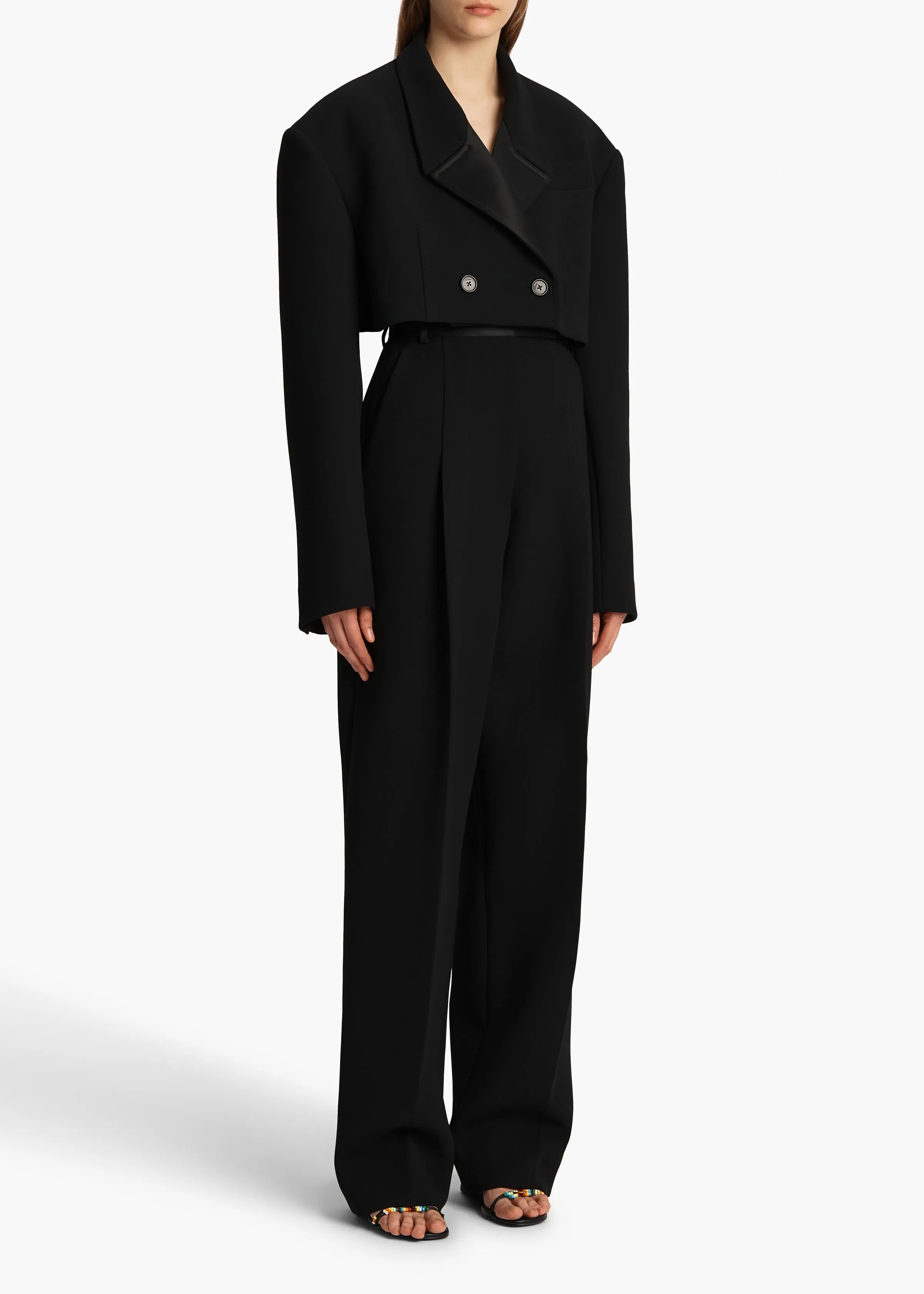 Cullen Pant in Black sold by KHAITE product image thumbnail 2