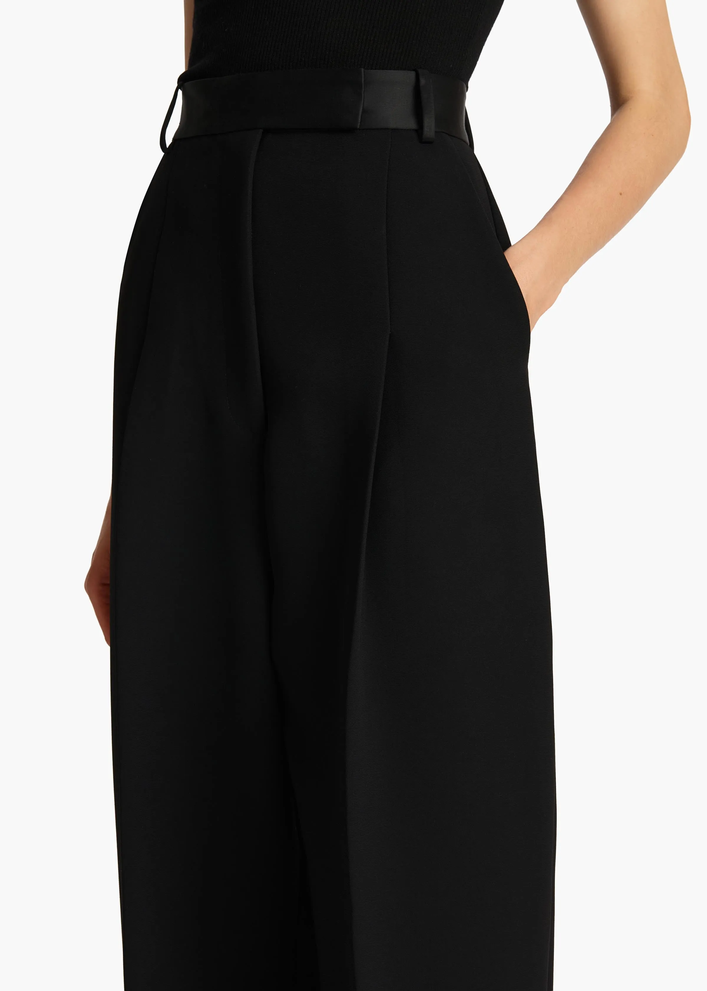 Cullen Pant in Black sold by KHAITE product image thumbnail 5