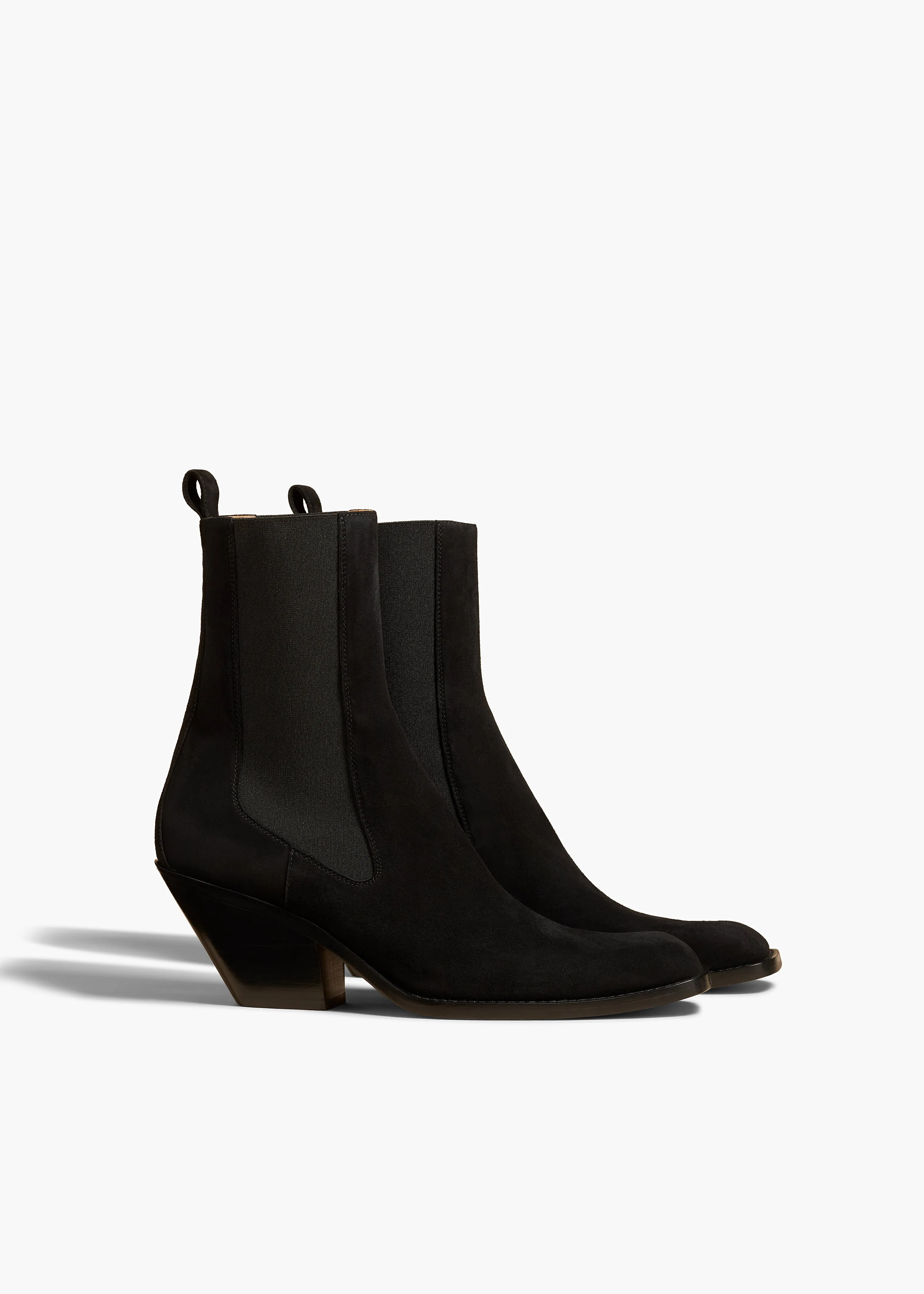Austin Ankle Boot in Black Suede sold by KHAITE product image thumbnail 2