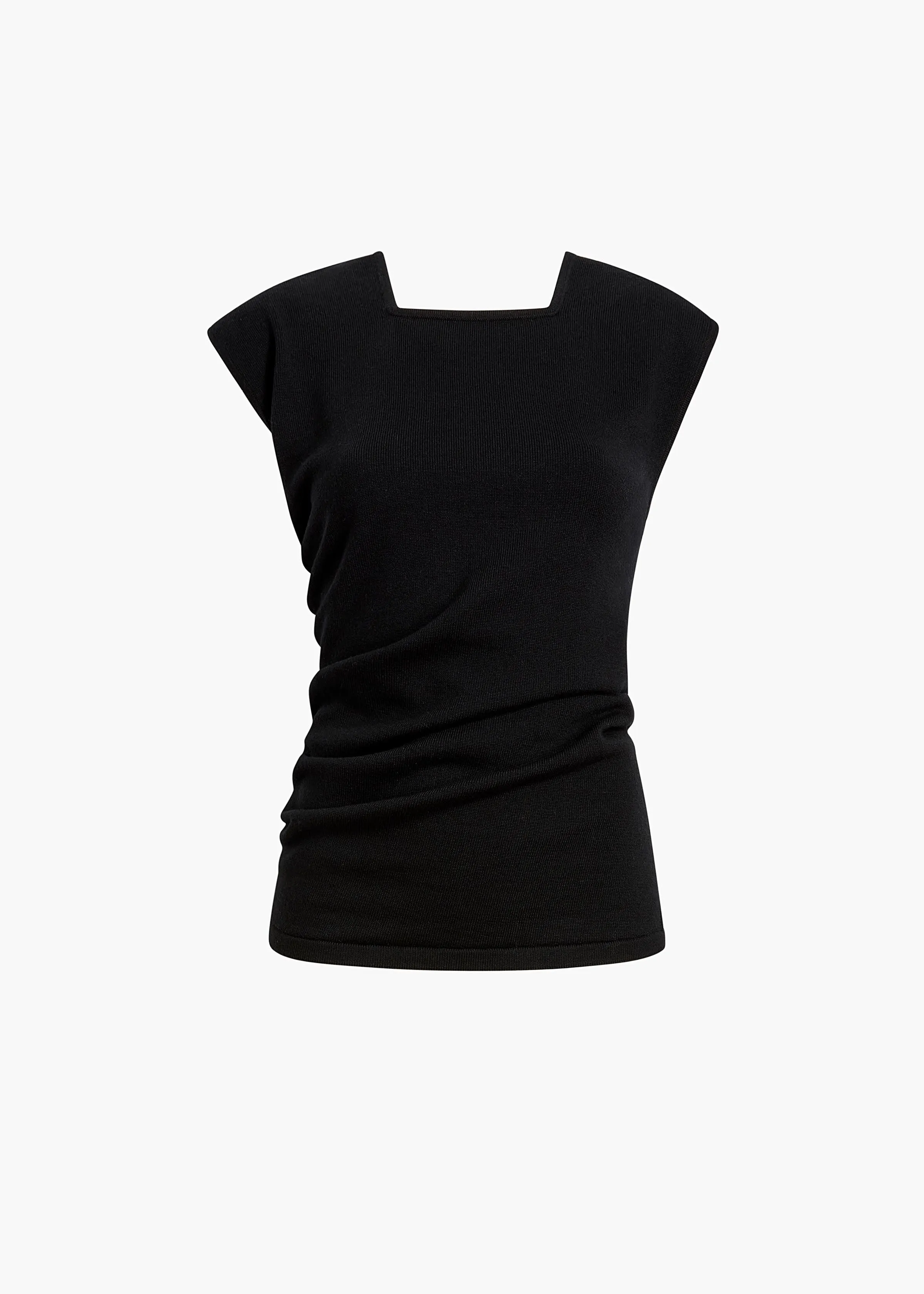 Josif Top in Black sold by KHAITE