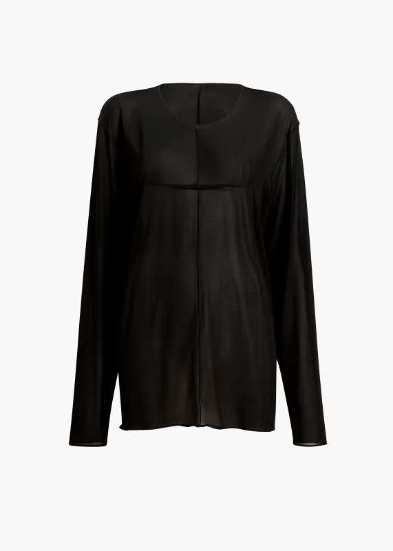 Kit Top in Black sold by KHAITE