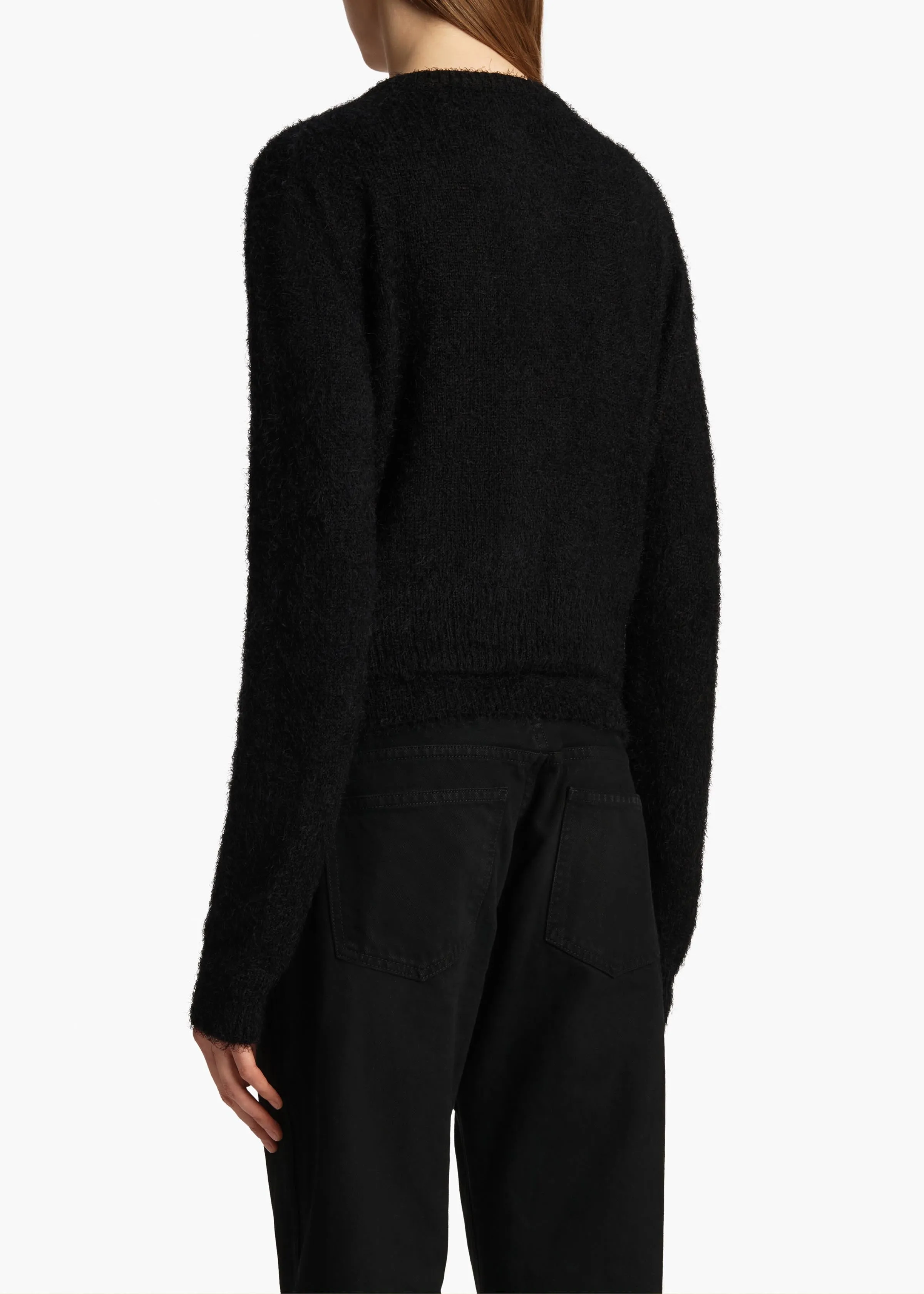 Jules Cardigan in Black sold by KHAITE product image thumbnail 4