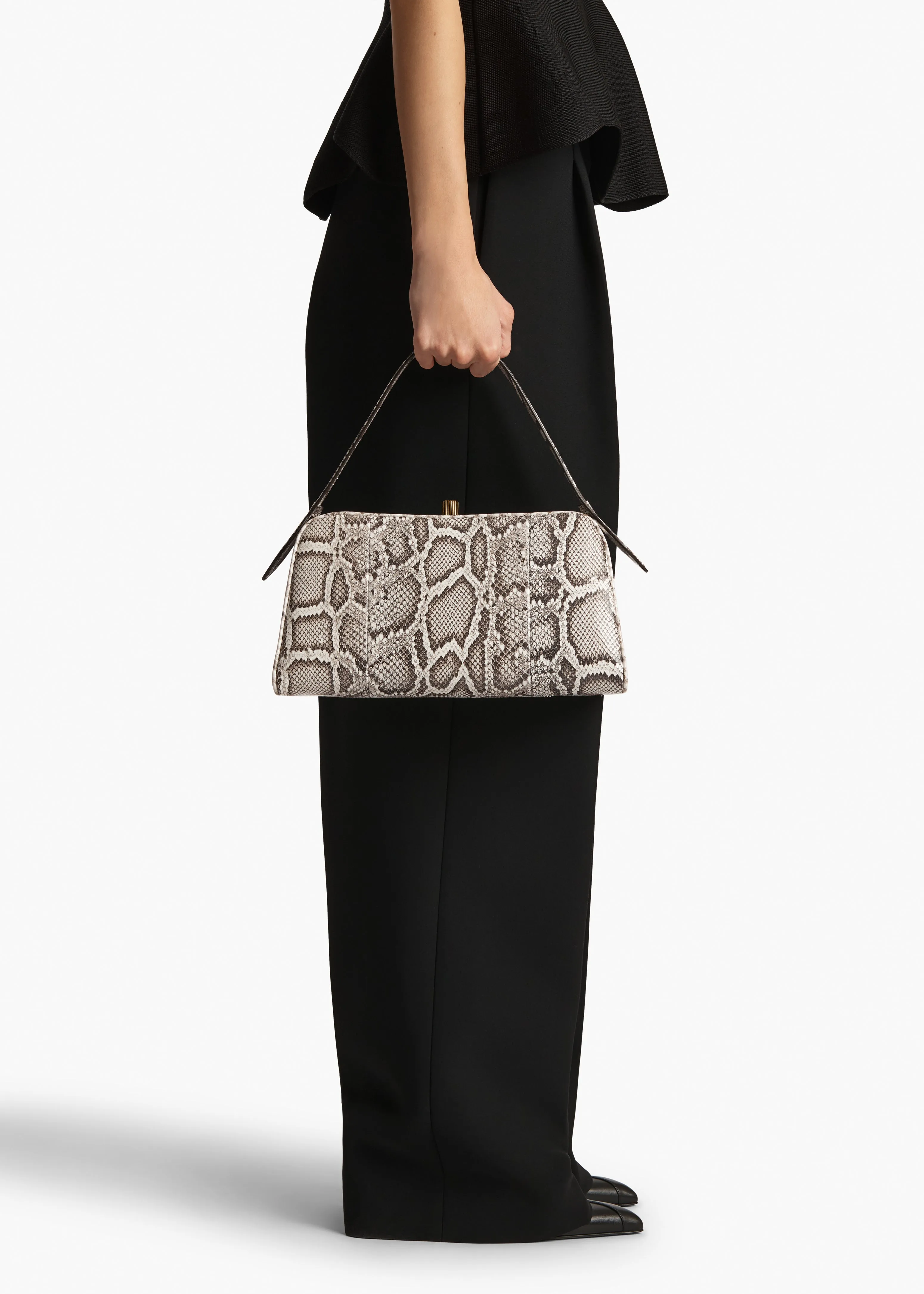 Cate Bag in Natural Python sold by KHAITE product image thumbnail 5