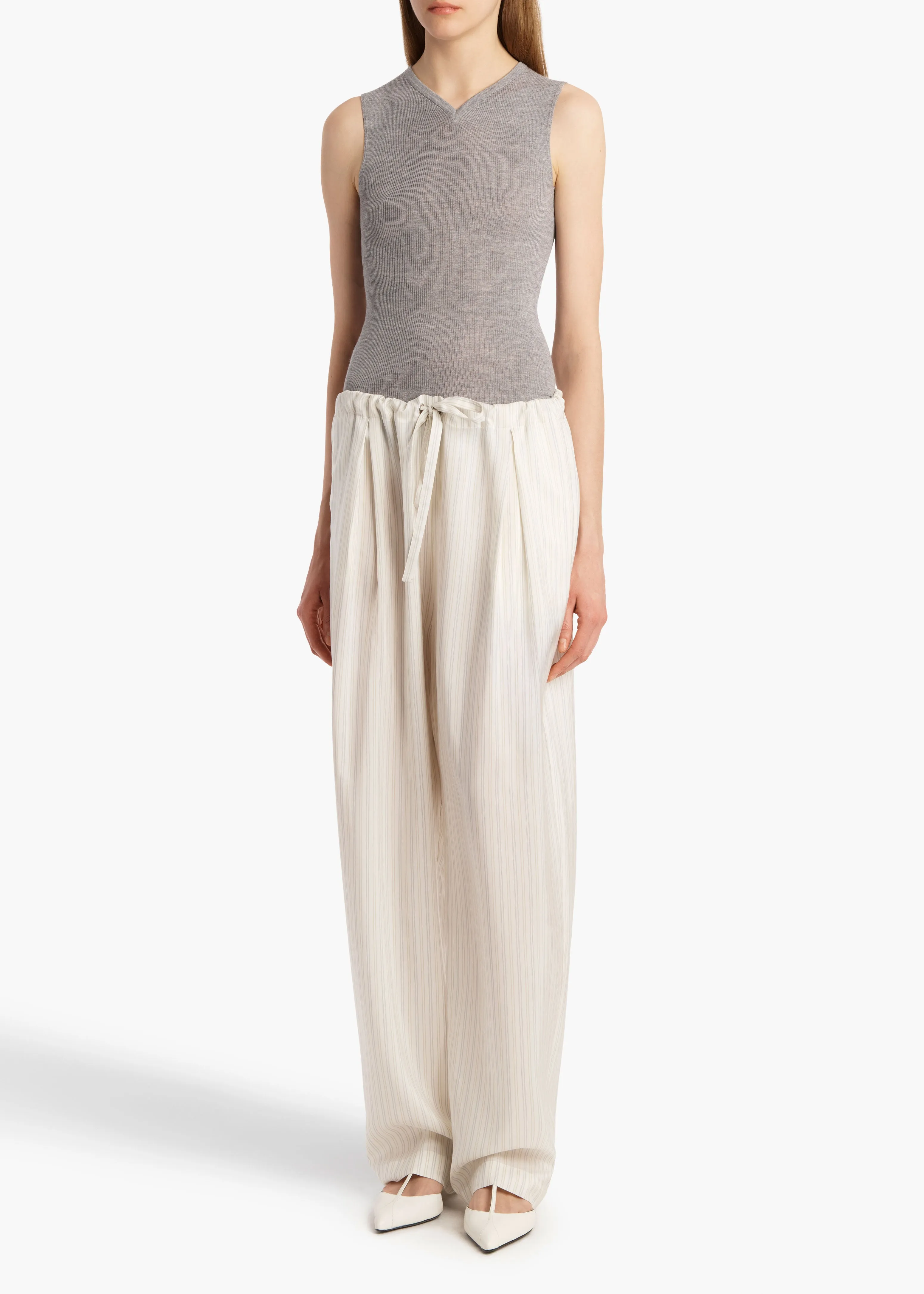 Renato Top in Mercury sold by KHAITE product image thumbnail 2