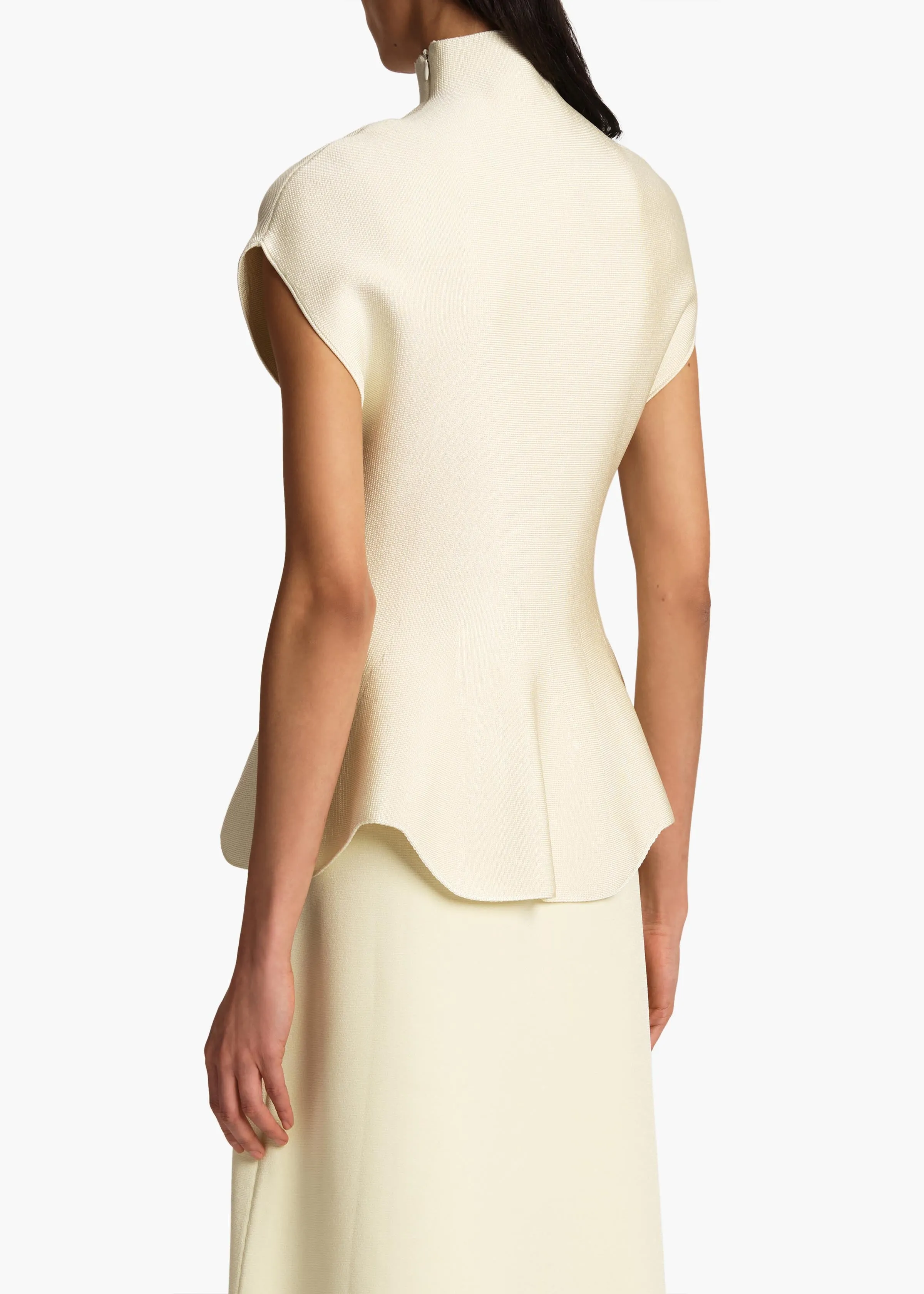 Andra Top in Zest sold by KHAITE product image thumbnail 4