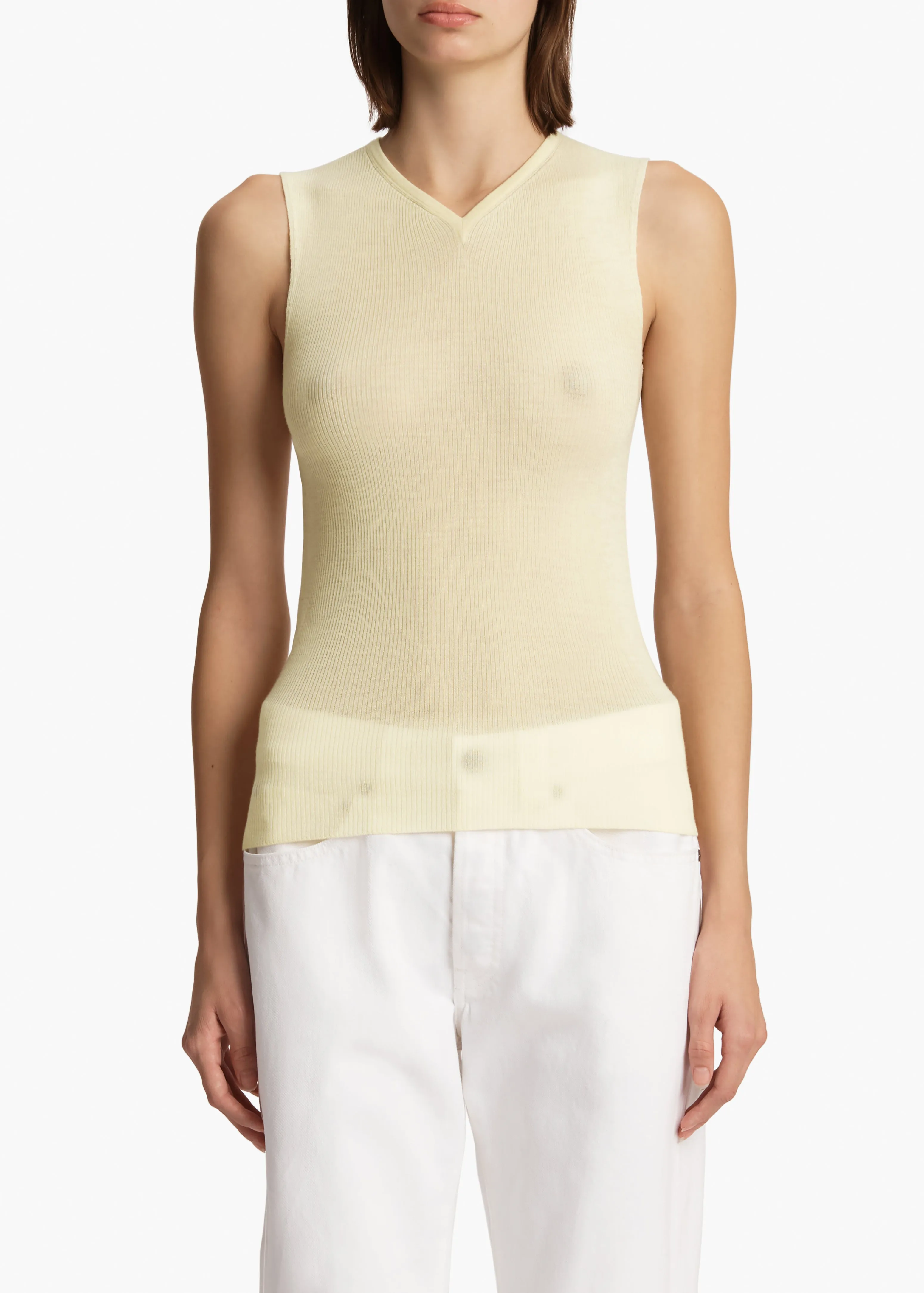 Renato Top in Pollen sold by KHAITE product image thumbnail 3