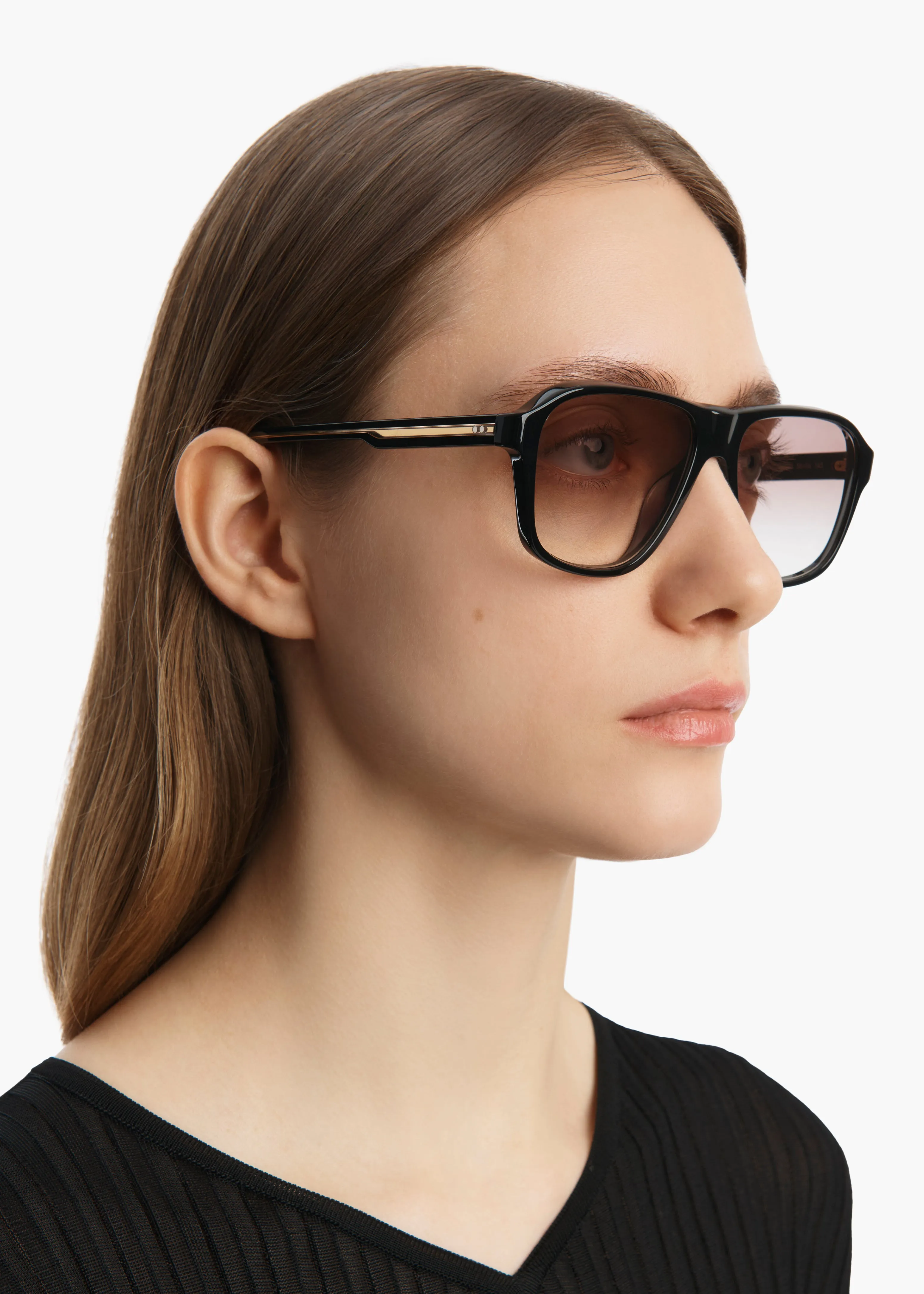 KHAITE x Oliver Peoples 1978RX in Black sold by KHAITE product image thumbnail 4