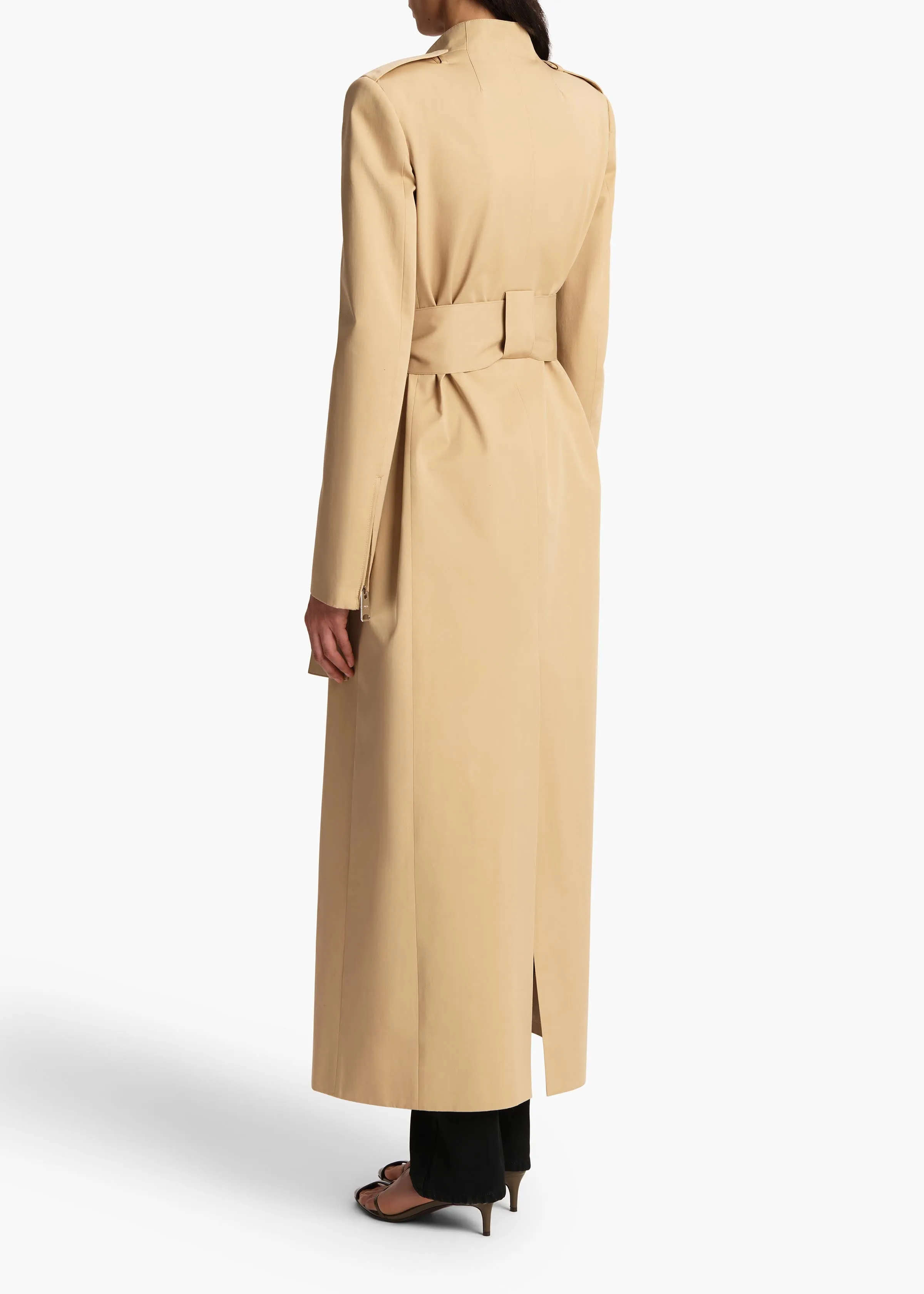 Maxwell Trench in Wheat sold by KHAITE product image thumbnail 4