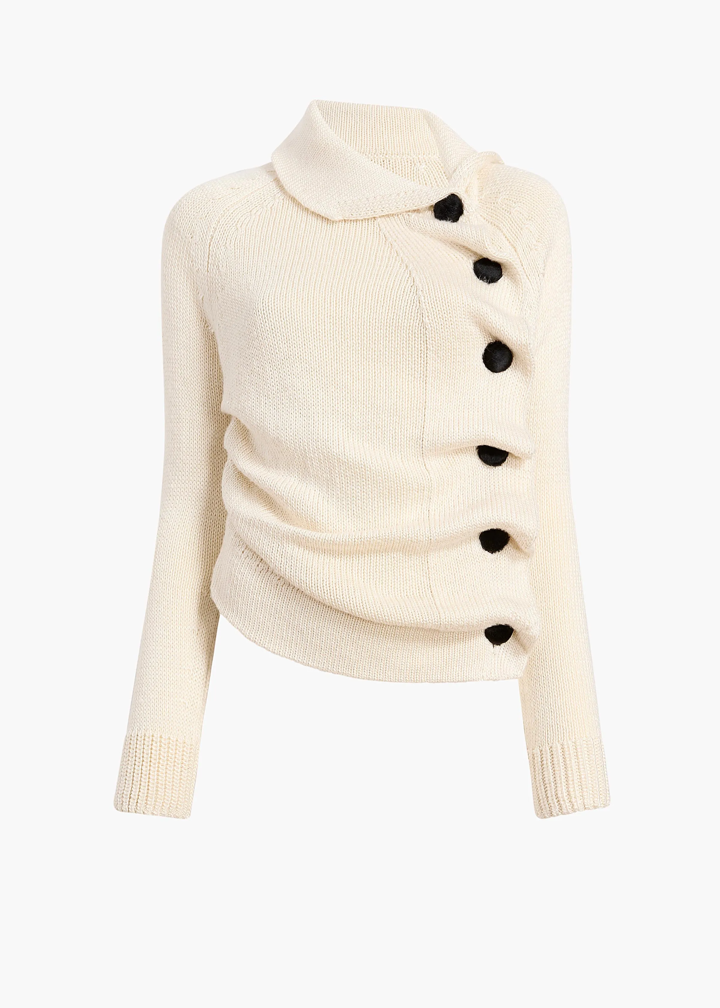 Lorrai Cardigan in Glaze sold by KHAITE