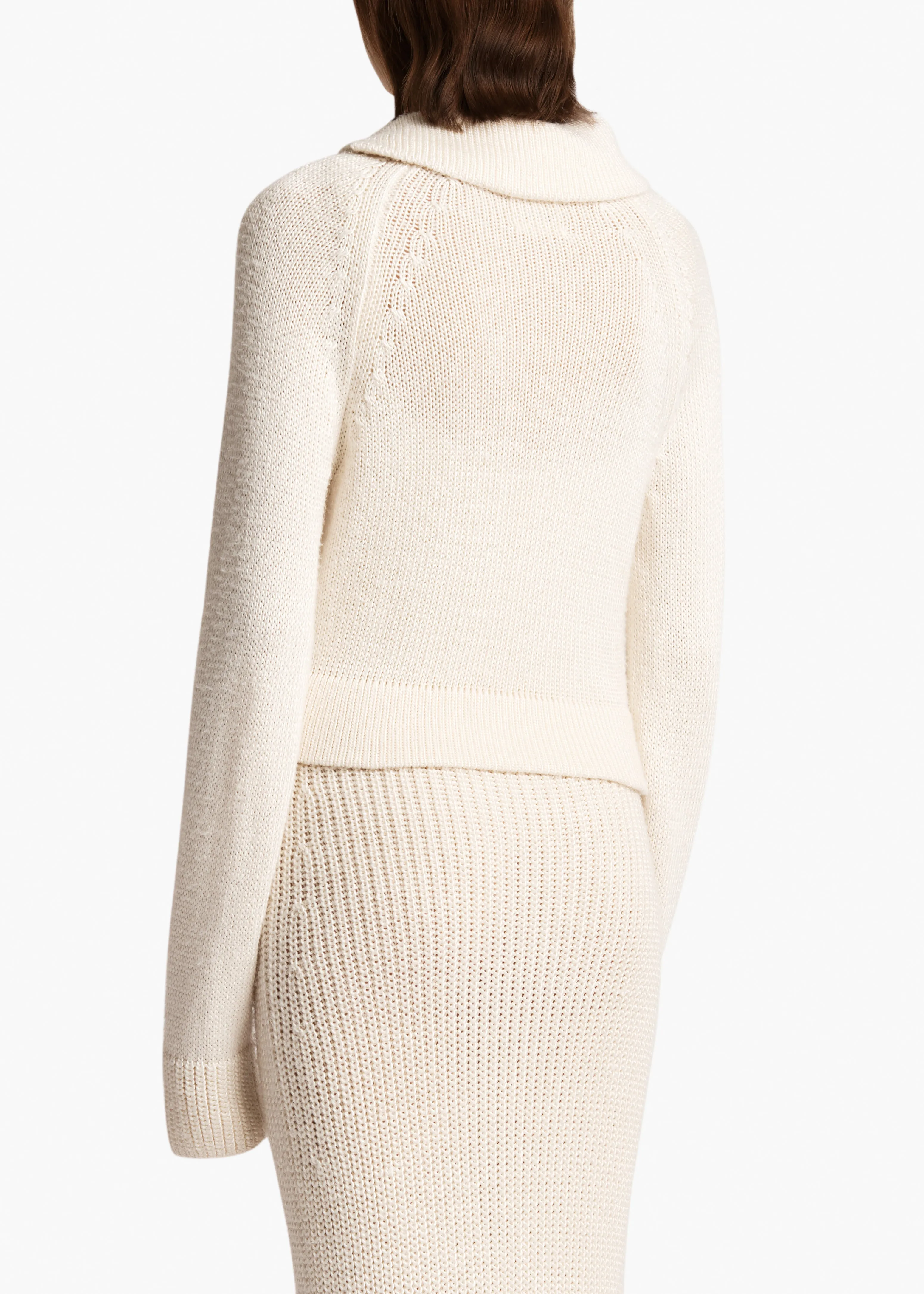 Lorrai Cardigan in Glaze sold by KHAITE product image thumbnail 4