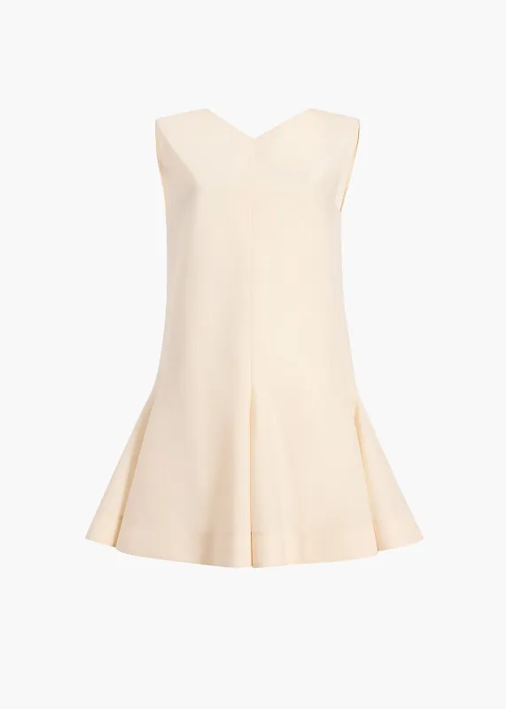 Mel Dress in Natural Silk Organza sold by KHAITE