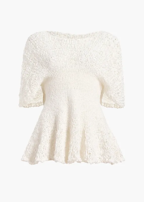 Mathilde Top in Glaze sold by KHAITE