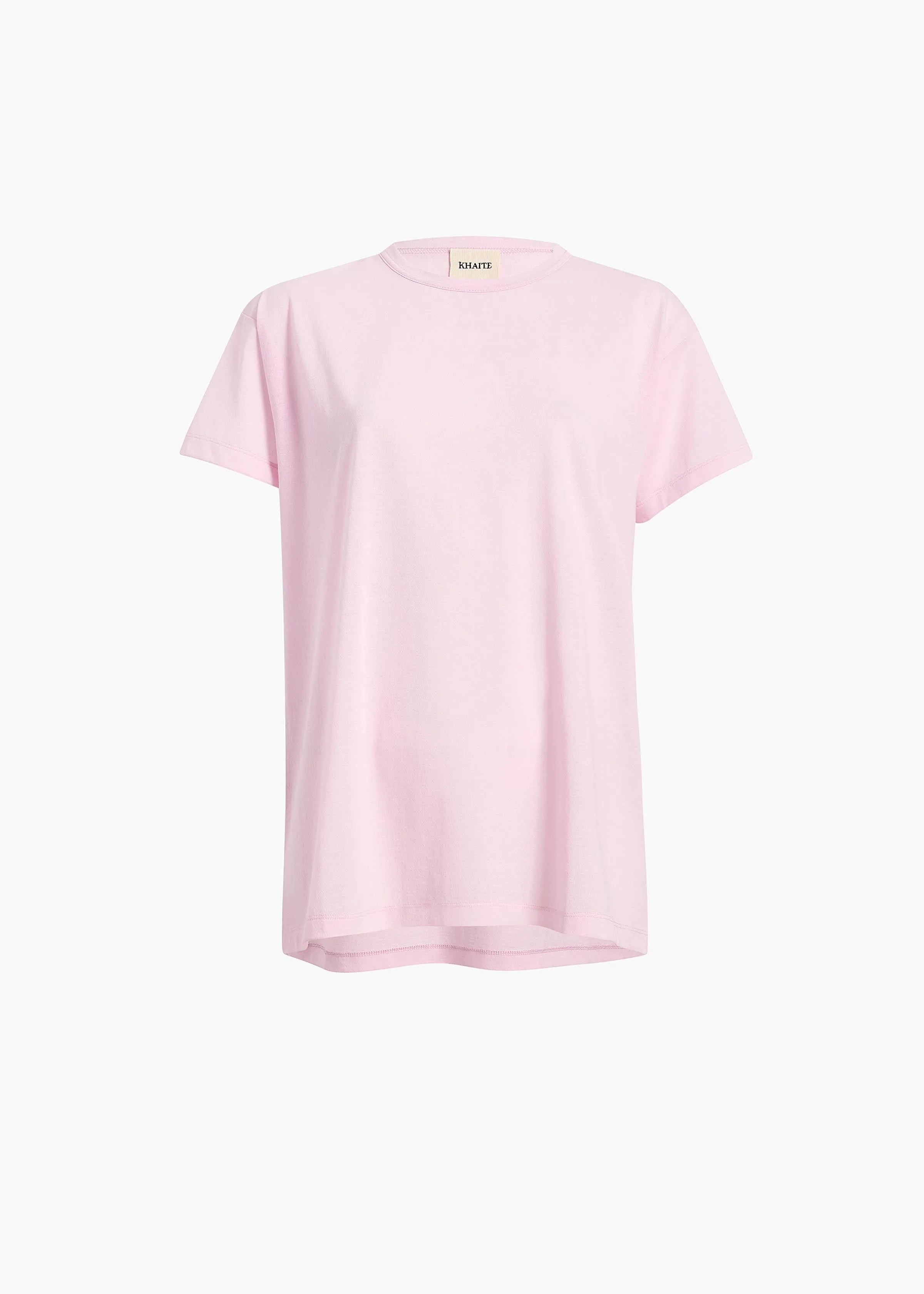 Maeve T-Shirt in Peony sold by KHAITE