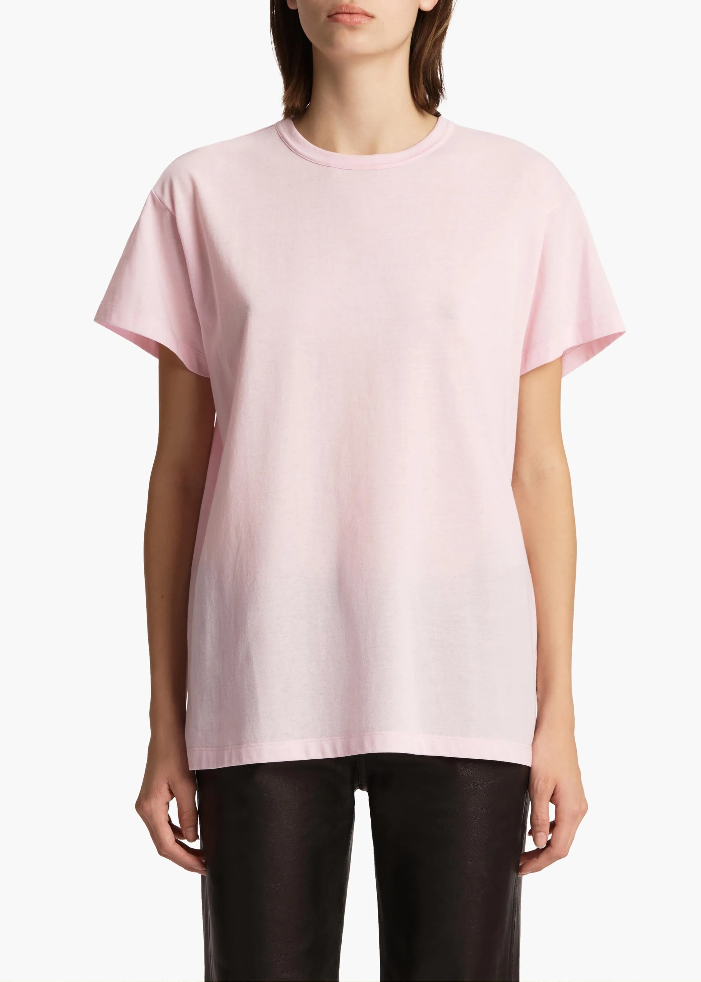 Maeve T-Shirt in Peony sold by KHAITE product image thumbnail 3