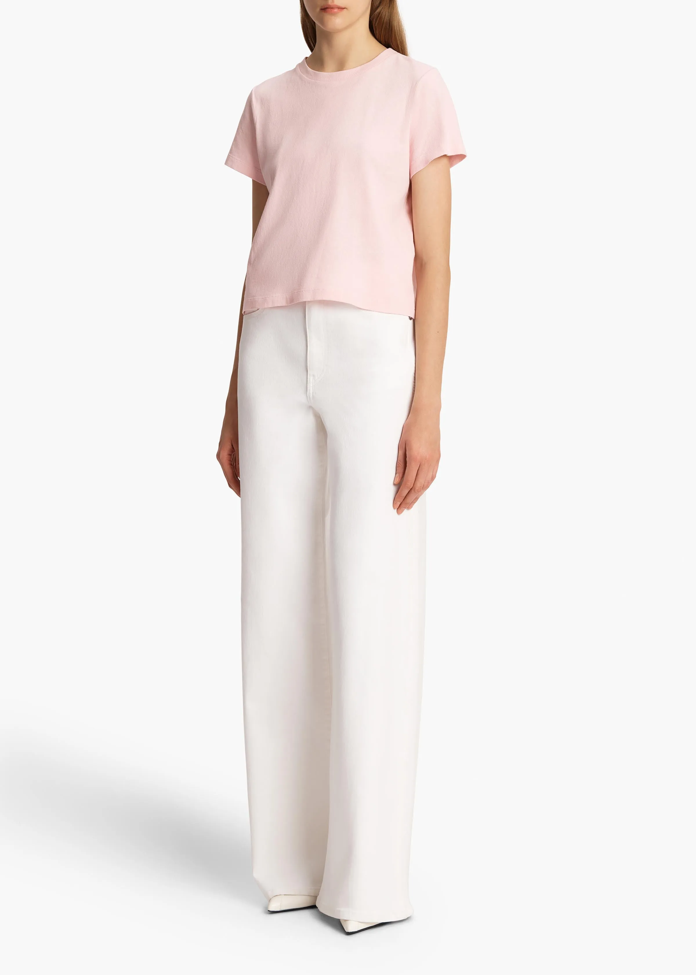 Emmylou T-Shirt in Peony sold by KHAITE product image thumbnail 2