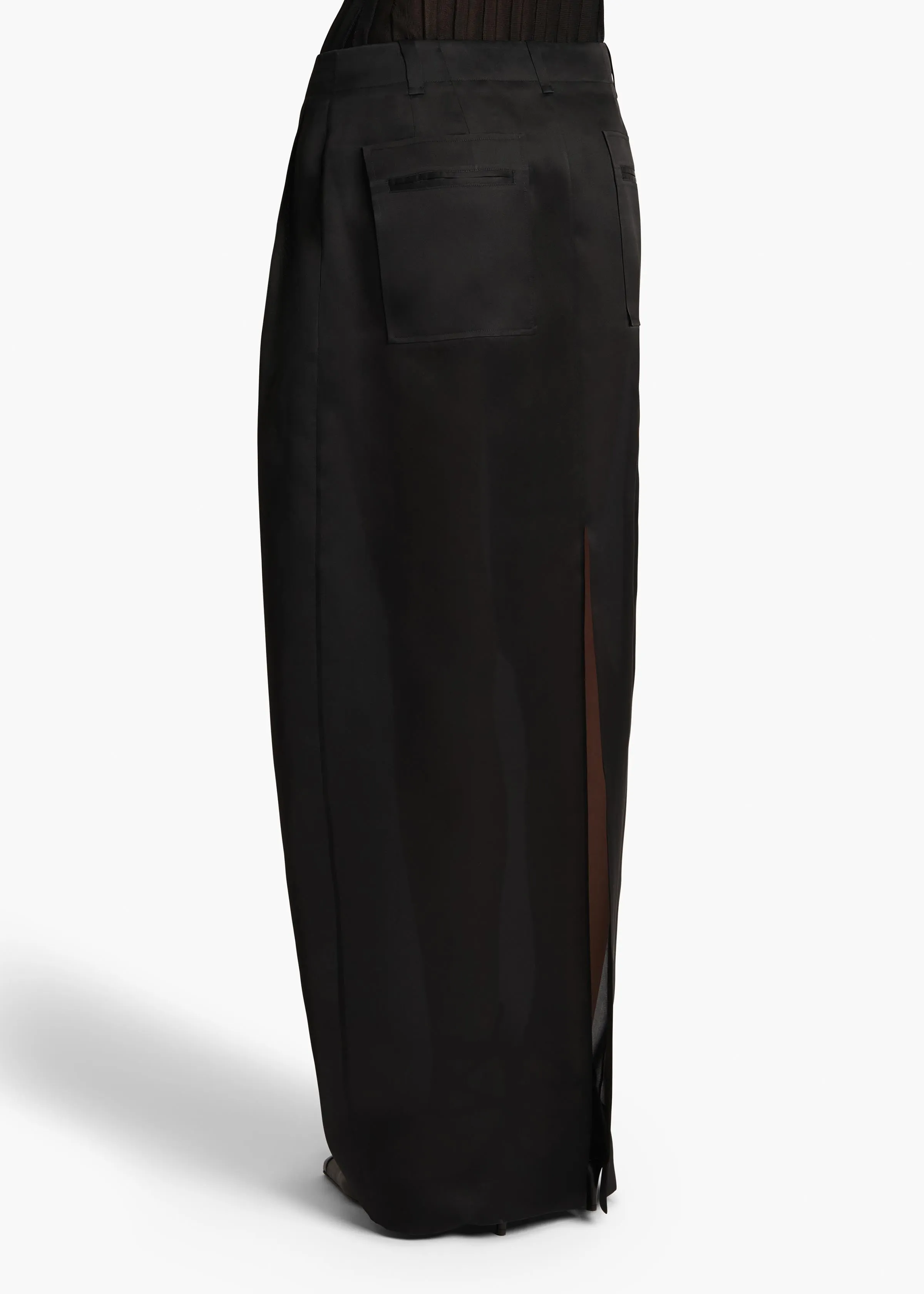 Lucian Skirt in Black sold by KHAITE product image thumbnail 4