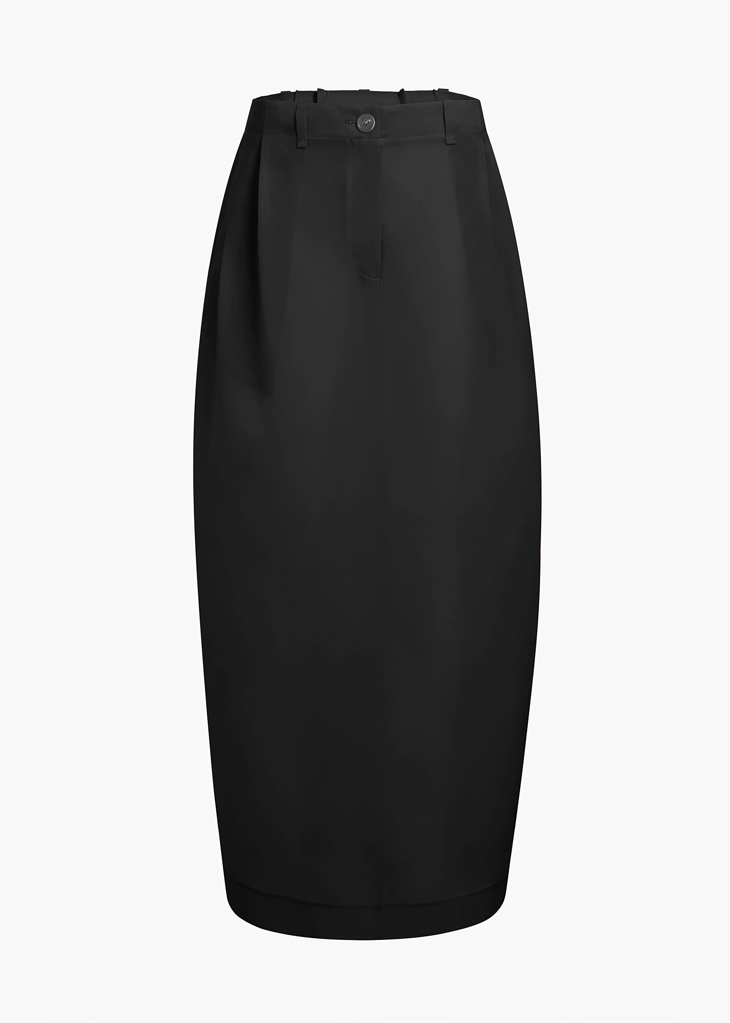 Lucian Skirt in Black sold by KHAITE