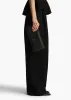 Audrey Clutch in Black Nappa Leather sold by KHAITE