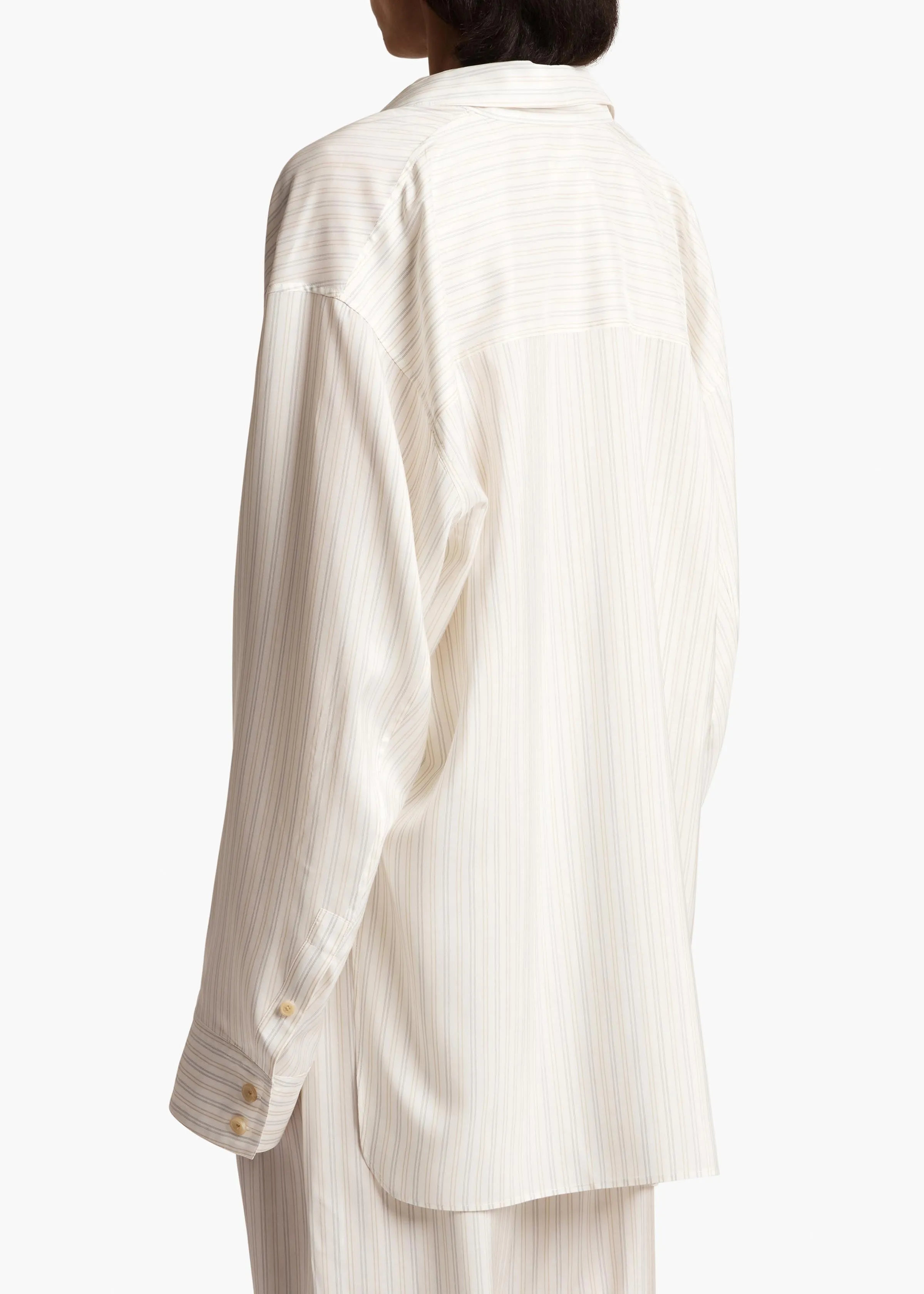 Herschel Top in Multicolor Stripe sold by KHAITE product image thumbnail 4