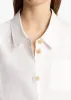 Keefe Top in White sold by KHAITE