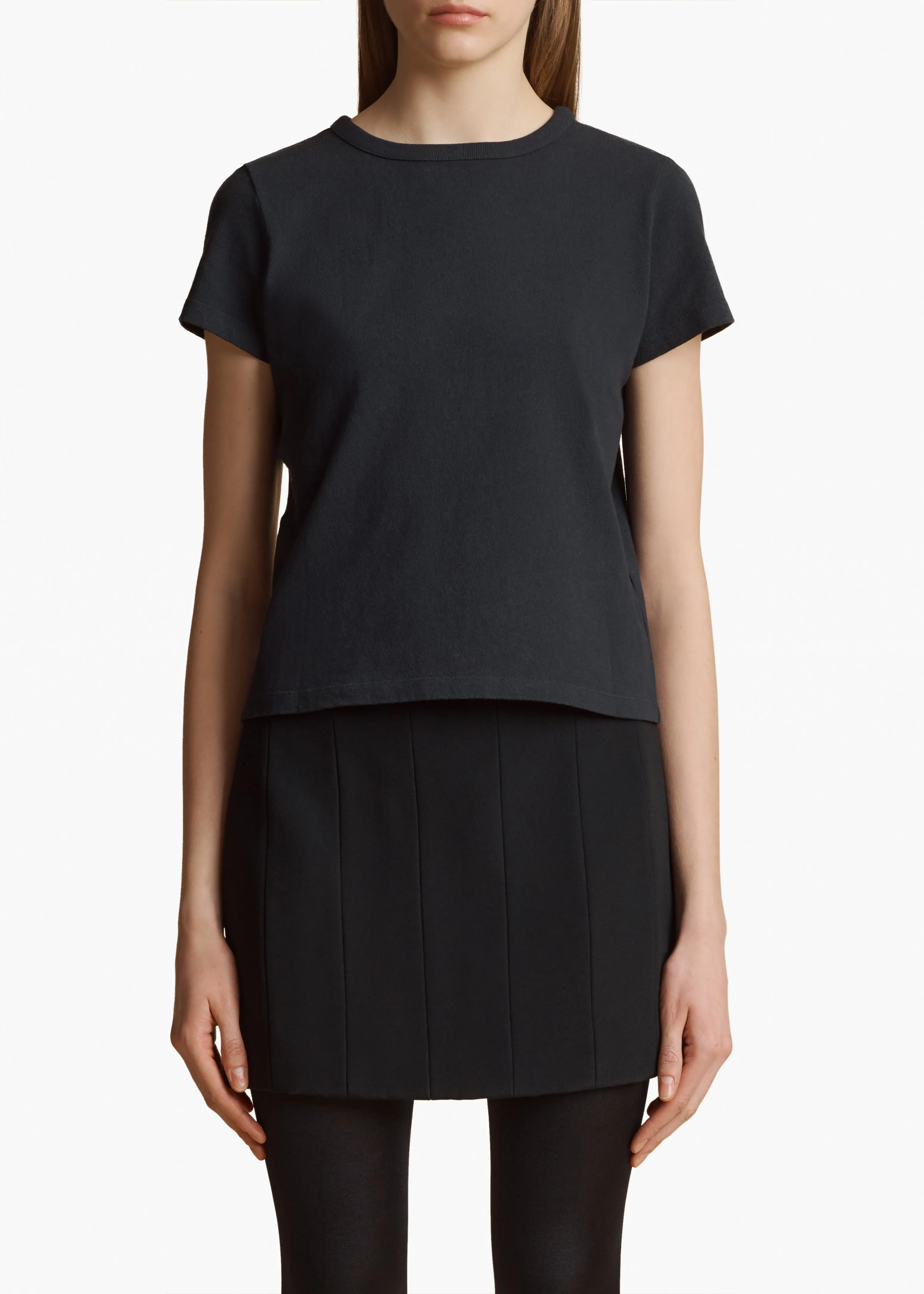 Samson T-Shirt in Washed Black sold by KHAITE product image thumbnail 3