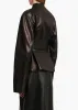 Edith Jacket in Black Leather sold by KHAITE