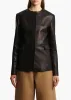 Jameson Jacket in Black Leather sold by KHAITE