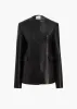 Jameson Jacket in Black Leather sold by KHAITE