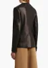 Jameson Jacket in Black Leather sold by KHAITE
