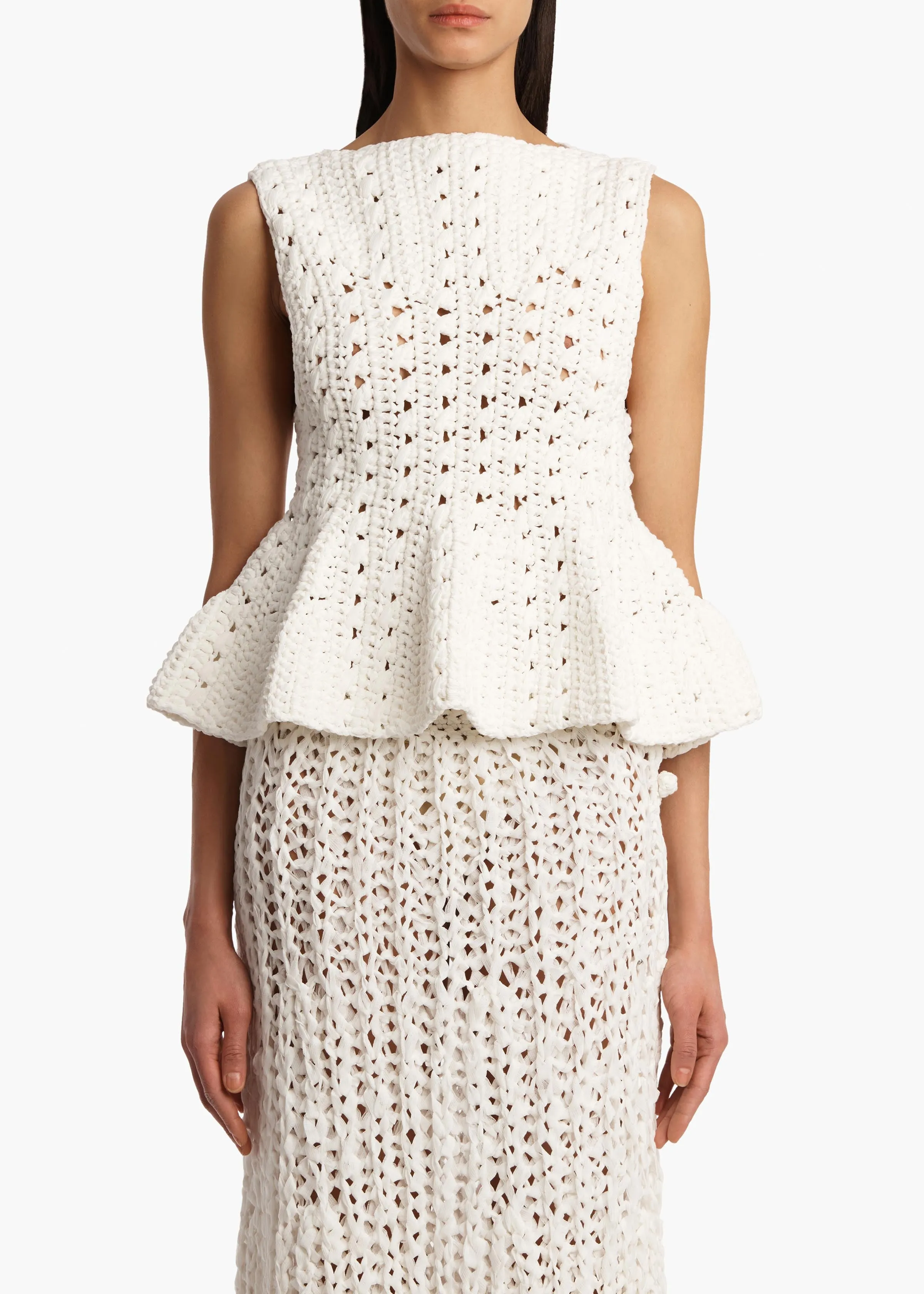 Yuka Top in Glaze sold by KHAITE product image thumbnail 3