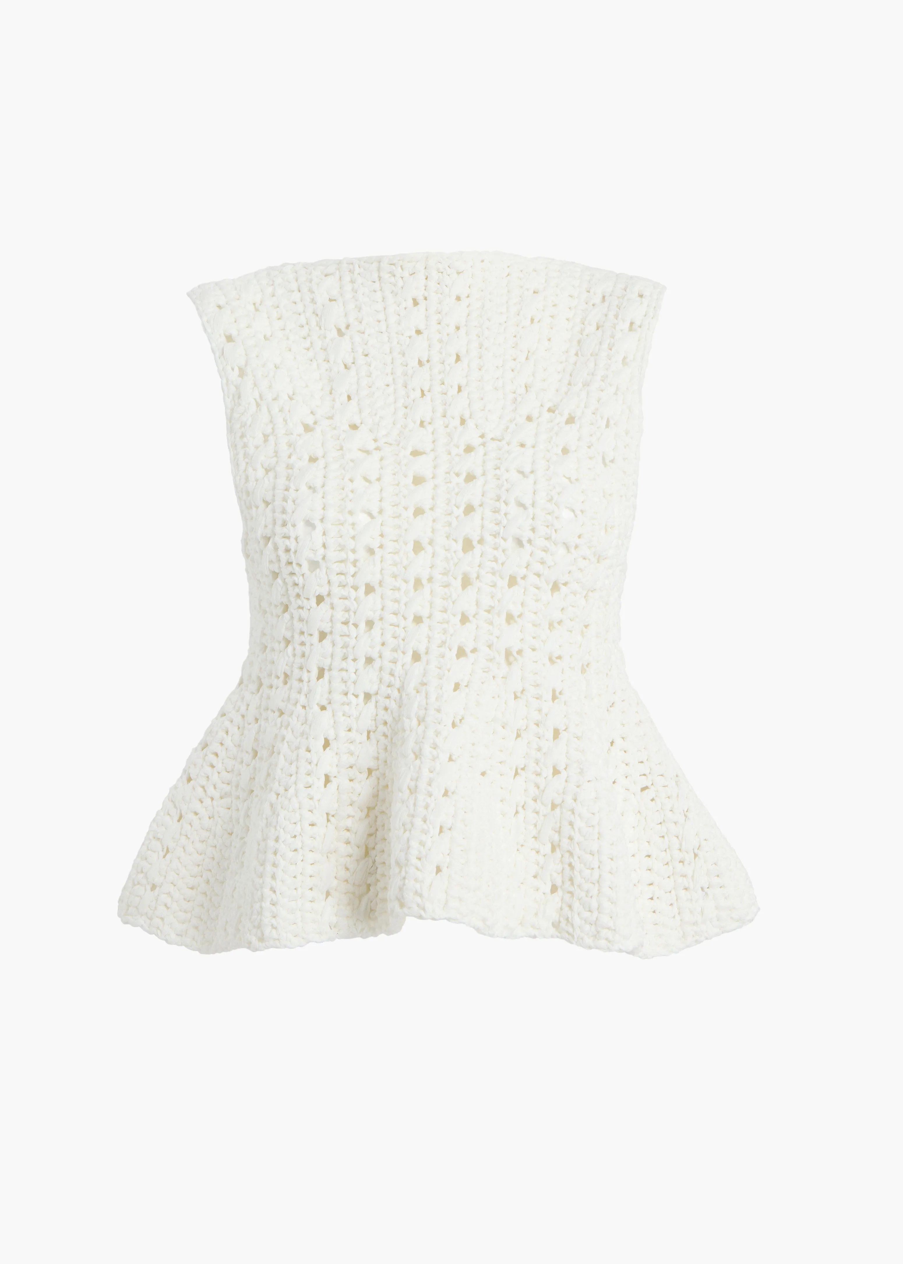 Yuka Top in Glaze sold by KHAITE