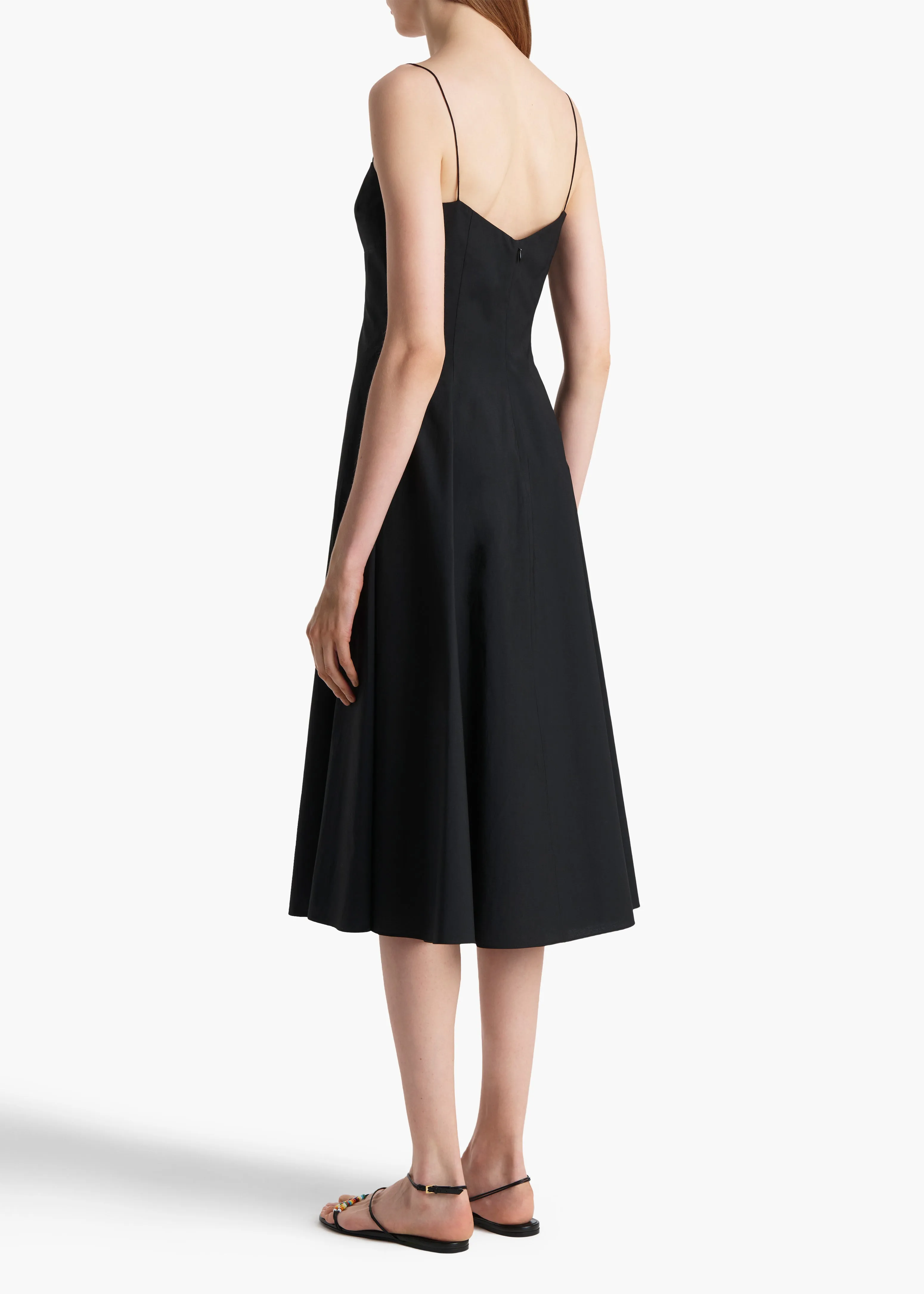 Isabella Dress in Black sold by KHAITE product image thumbnail 4