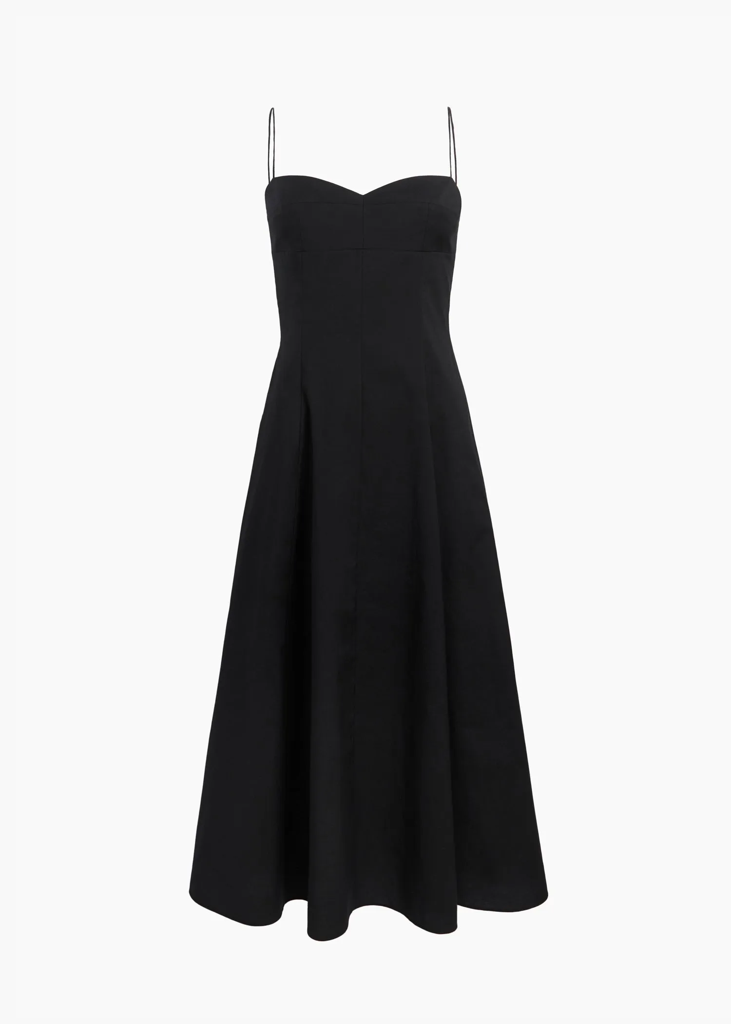 Isabella Dress in Black sold by KHAITE