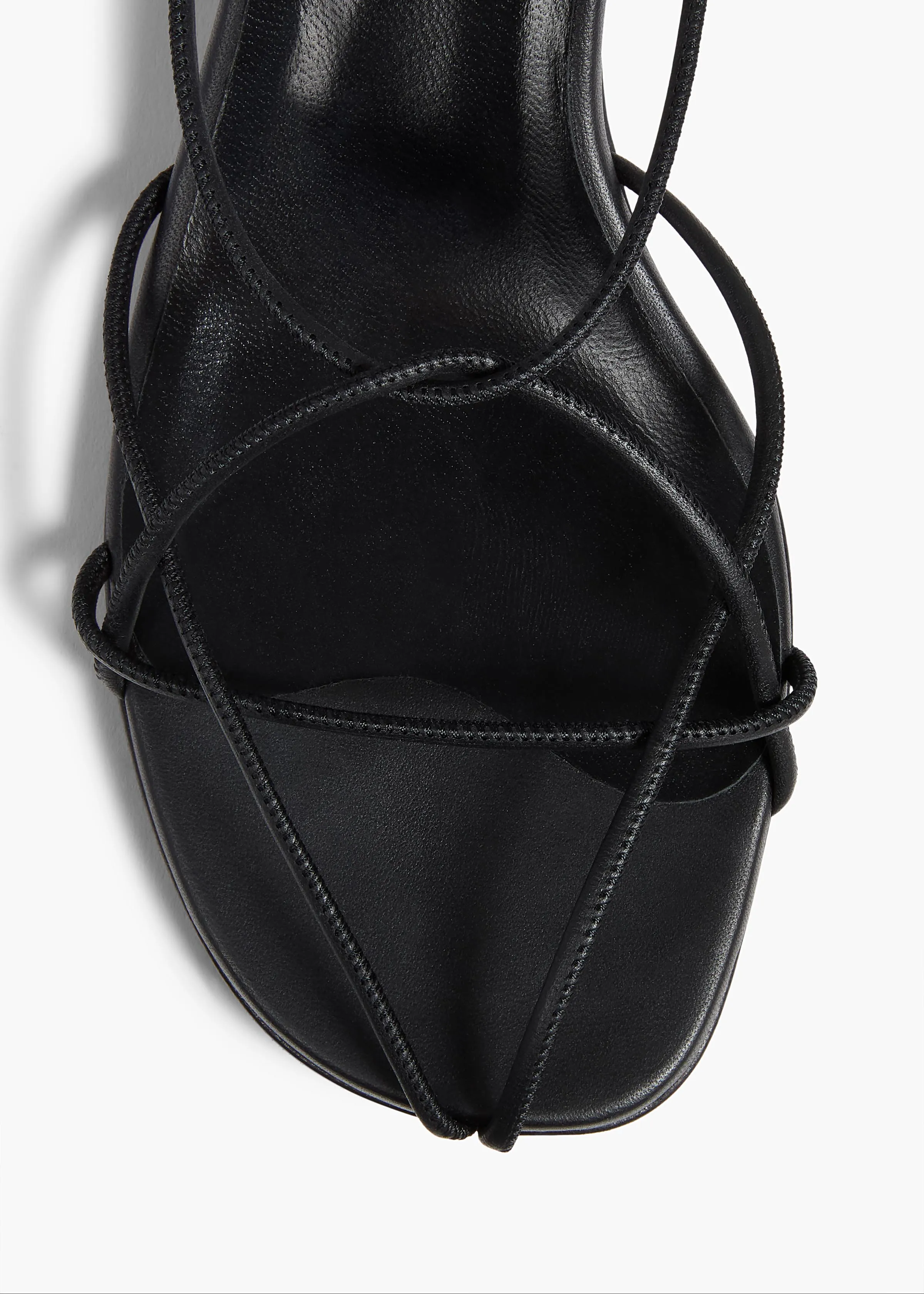 Loulou Sandal in Black Leather sold by KHAITE product image thumbnail 4