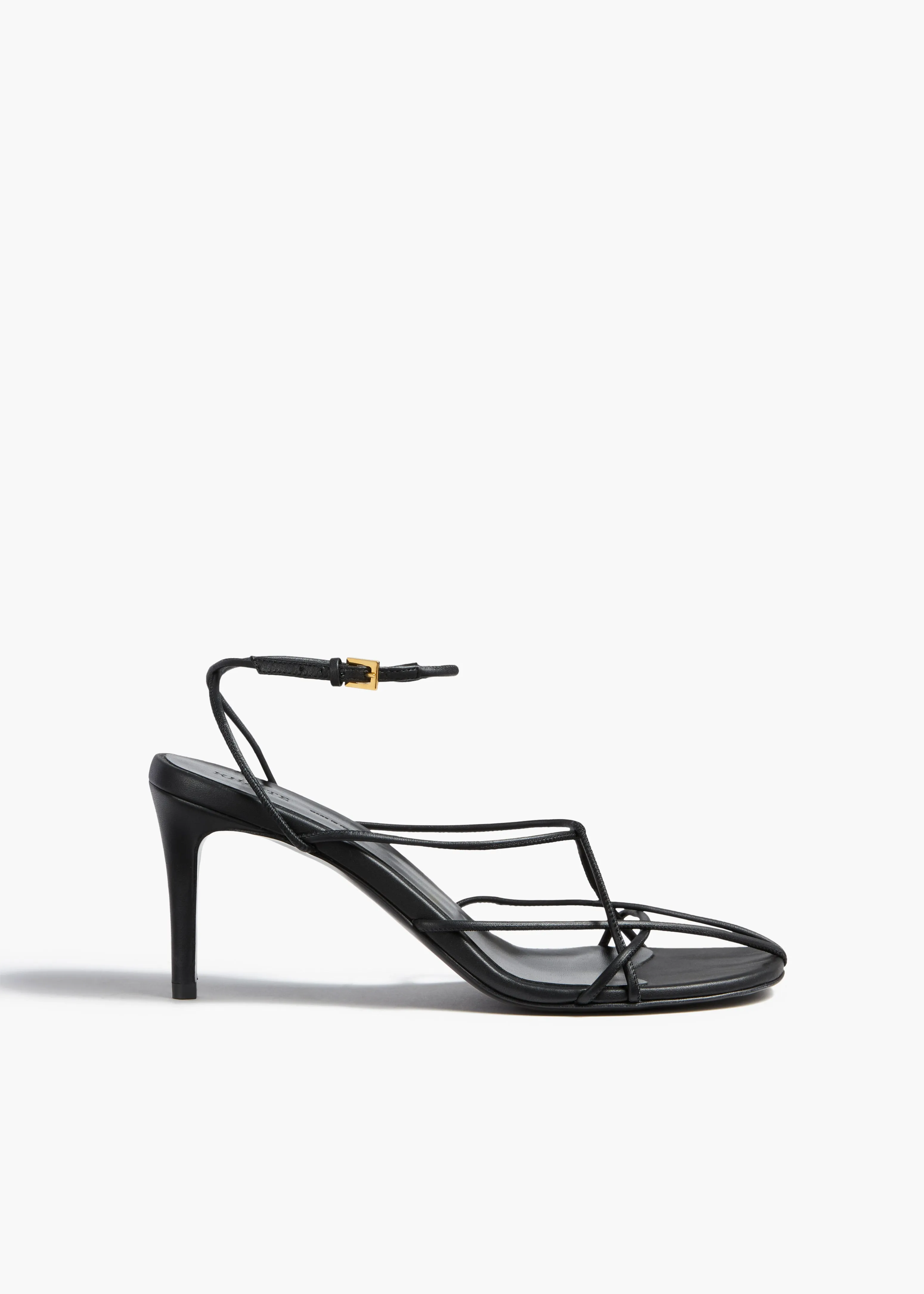 Loulou Sandal in Black Leather sold by KHAITE
