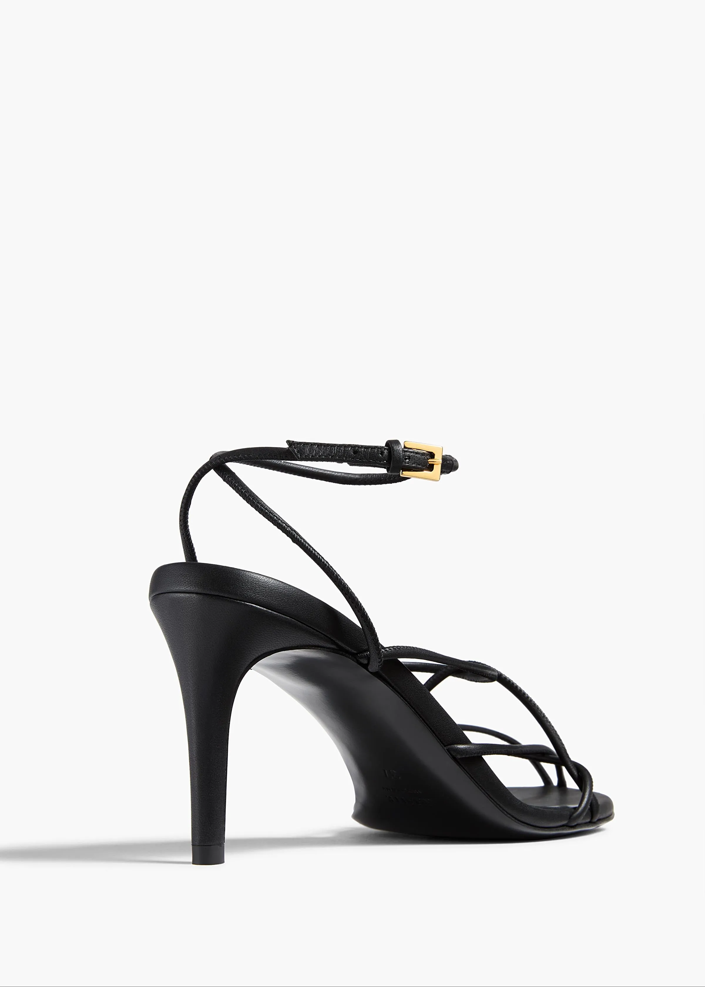 Loulou Sandal in Black Leather sold by KHAITE product image thumbnail 3