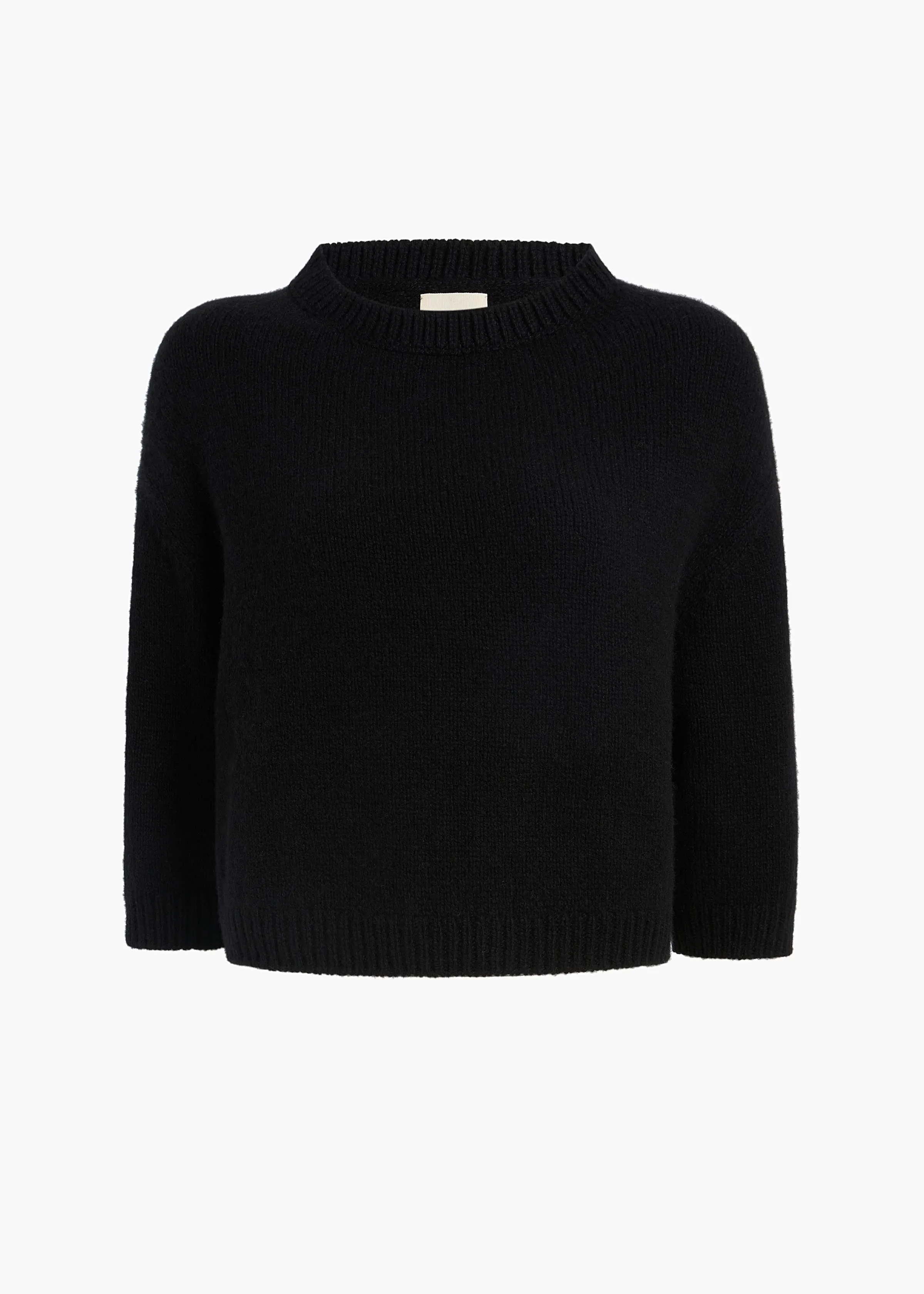 Sabina Sweater in Black sold by KHAITE