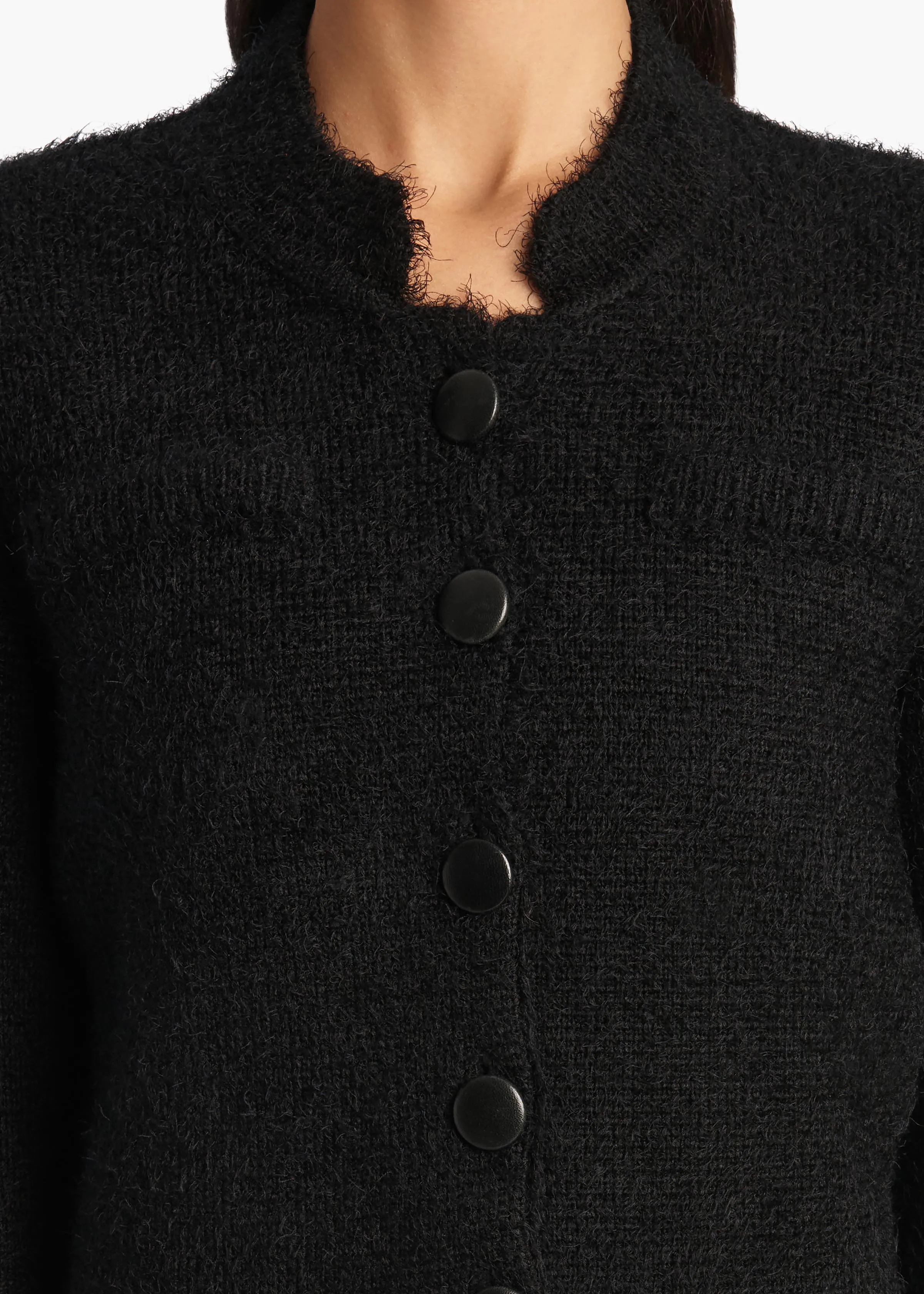 Ello Jacket in Black sold by KHAITE product image thumbnail 5