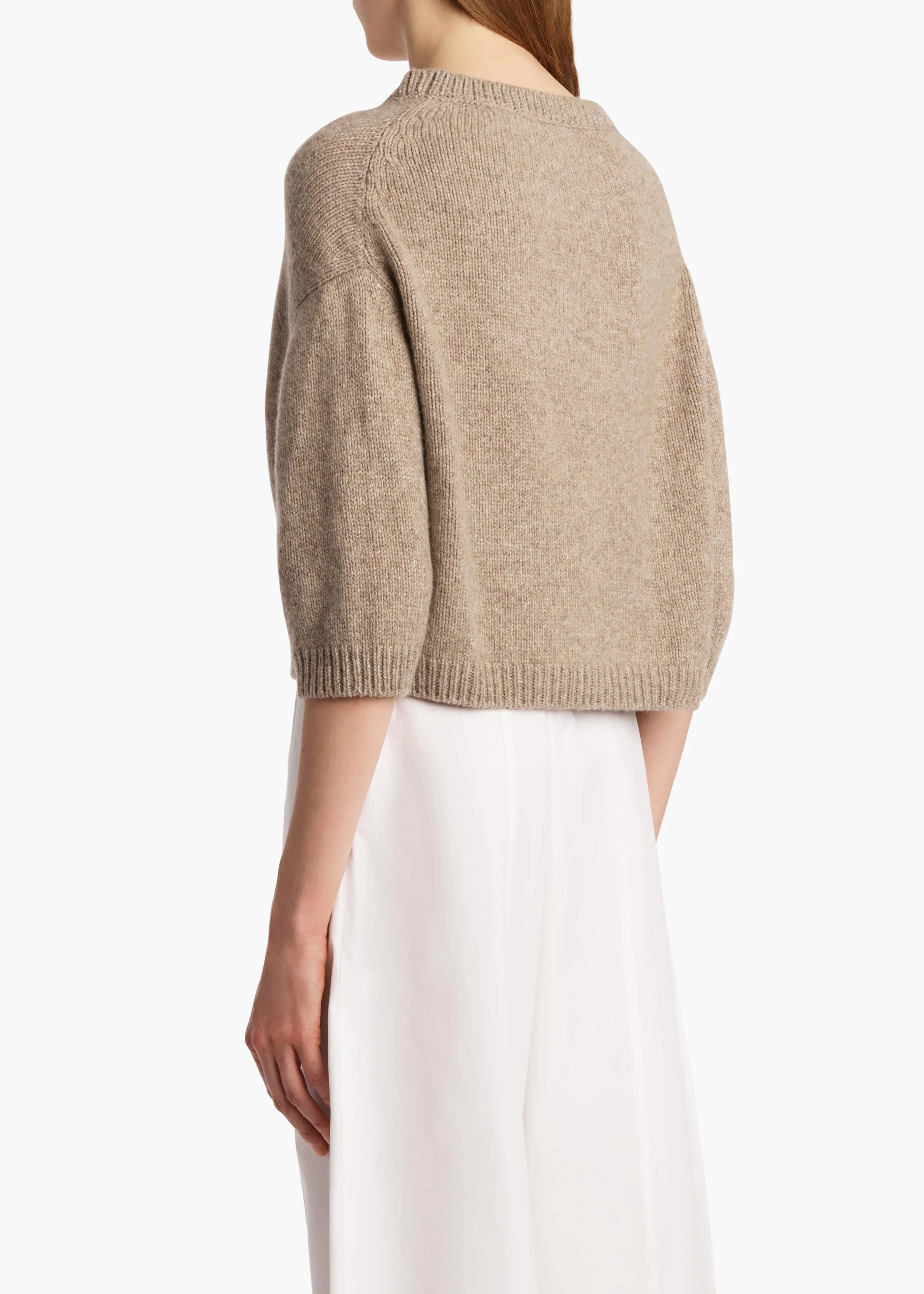 Sabina Sweater in Sepia sold by KHAITE product image thumbnail 4