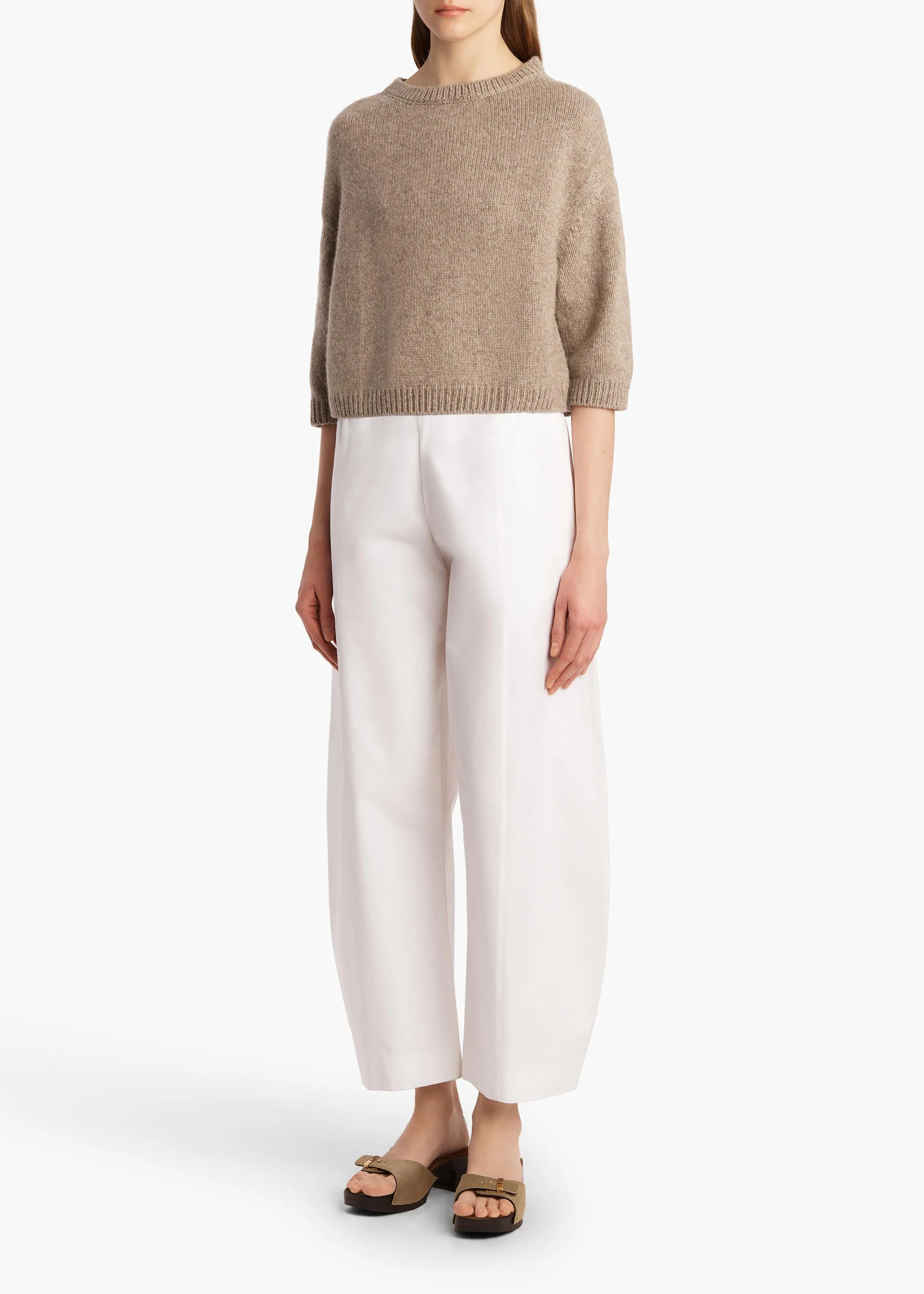 Sabina Sweater in Sepia sold by KHAITE product image thumbnail 2