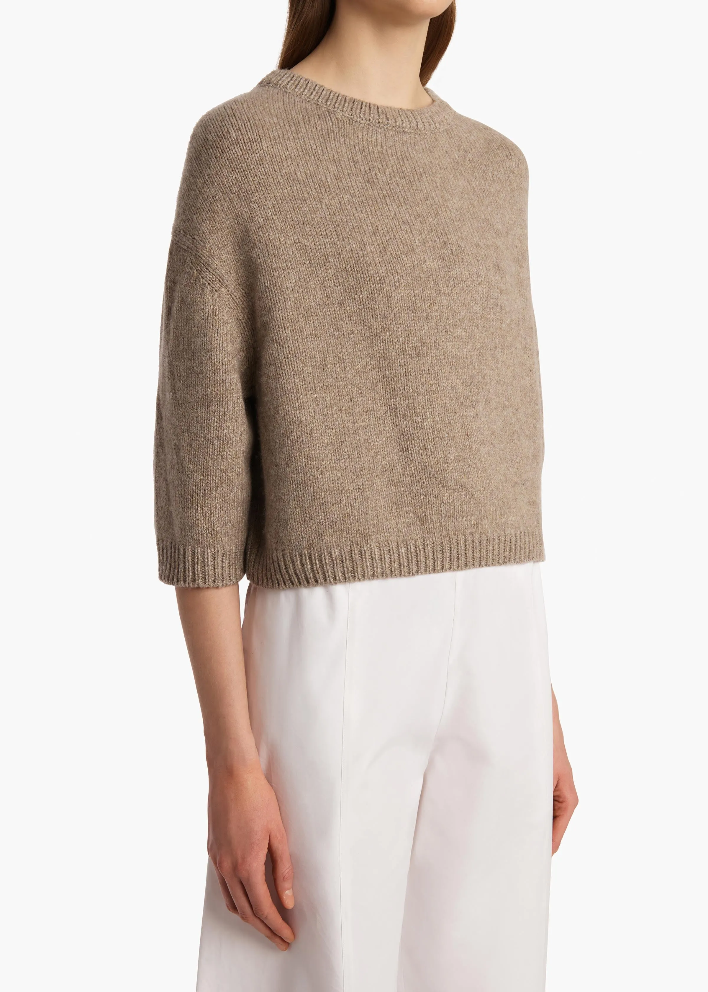 Sabina Sweater in Sepia sold by KHAITE product image thumbnail 5