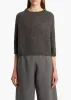 Sabina Sweater in Stone sold by KHAITE
