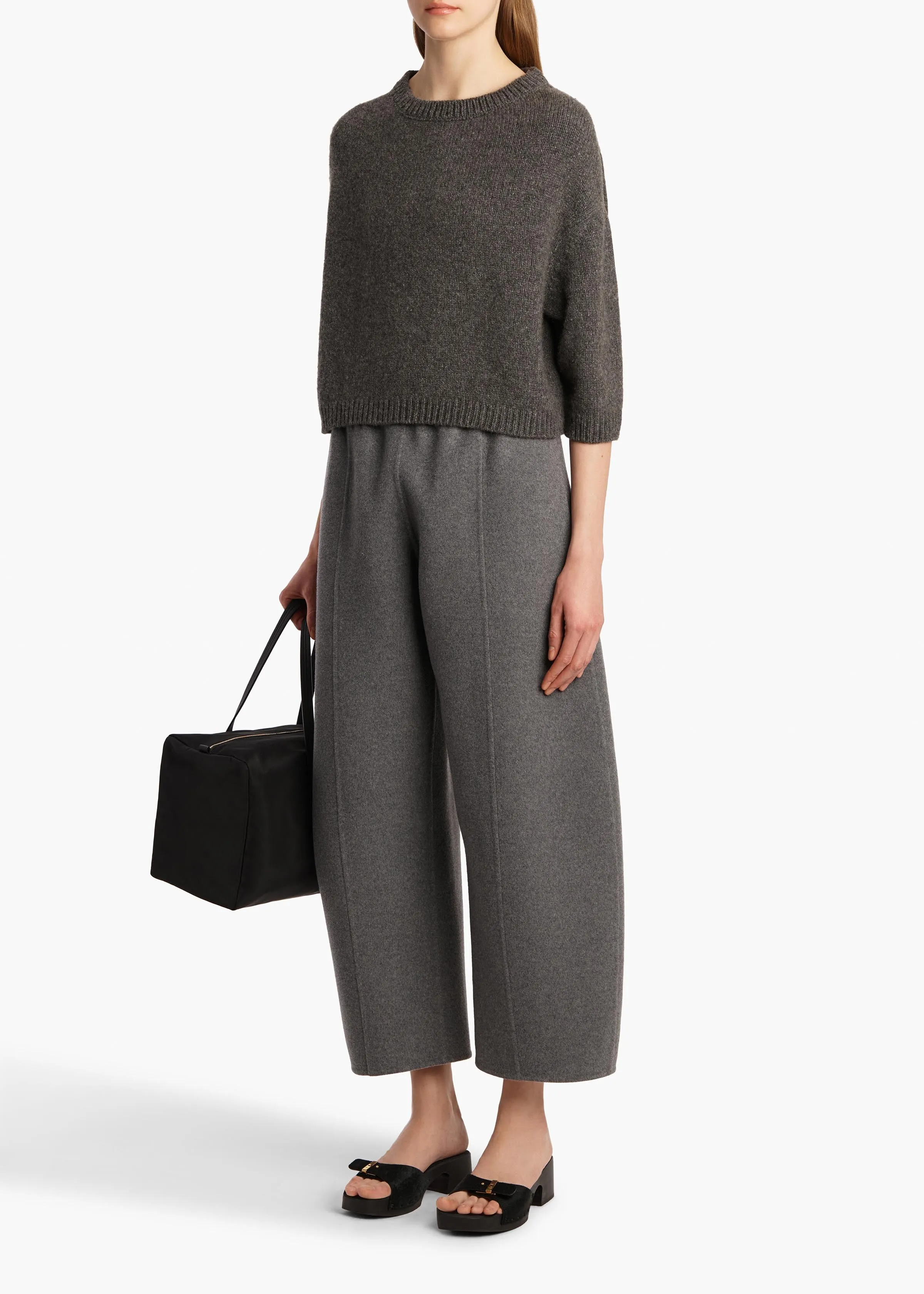 Sabina Sweater in Stone sold by KHAITE product image thumbnail 2