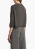 Sabina Sweater in Stone sold by KHAITE