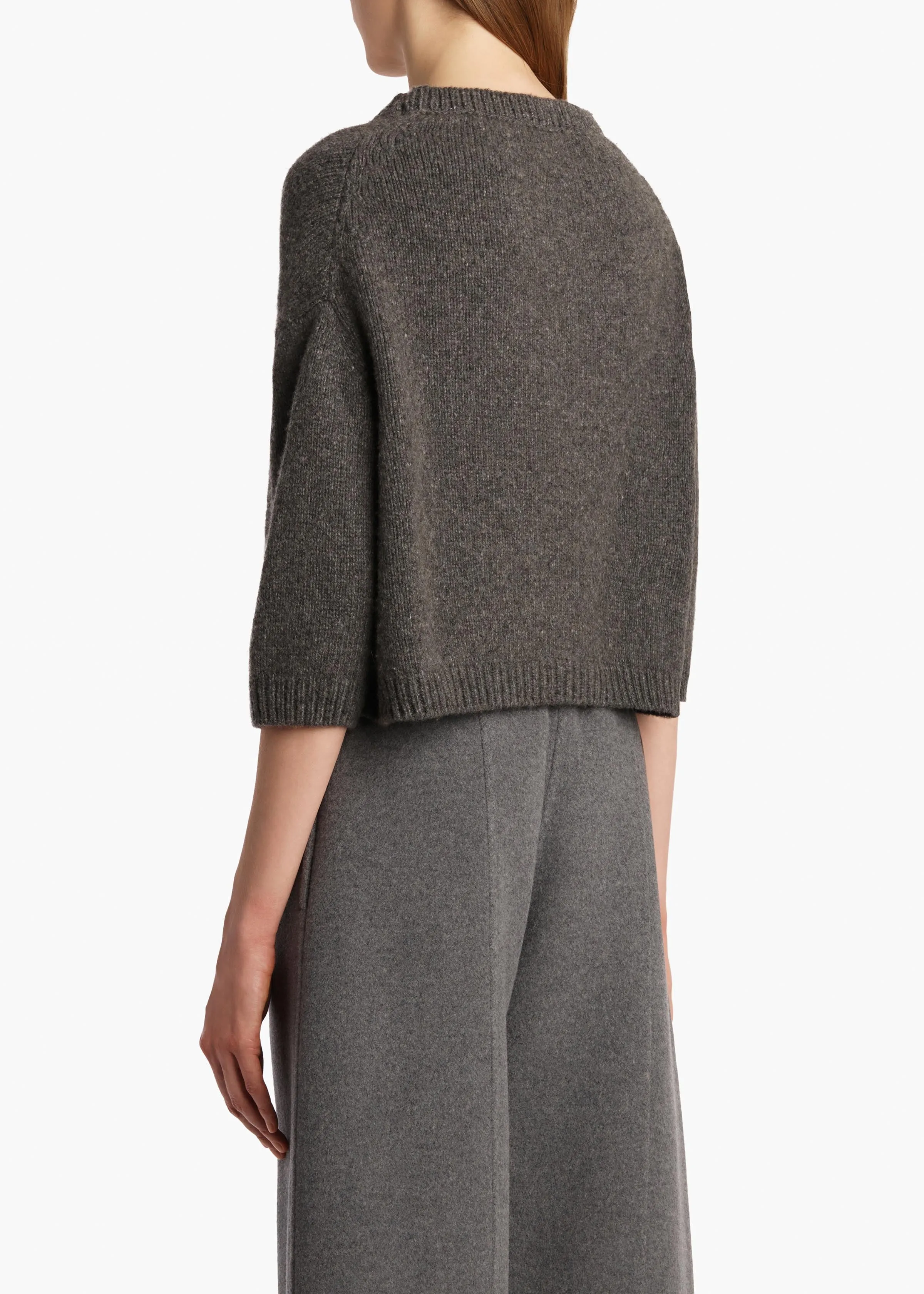 Sabina Sweater in Stone sold by KHAITE product image thumbnail 4