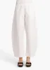 Clover Pant in White sold by KHAITE