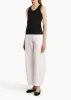 Clover Pant in White sold by KHAITE