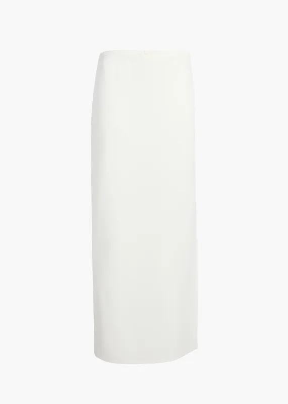 Lilth Skirt in Chalk sold by KHAITE